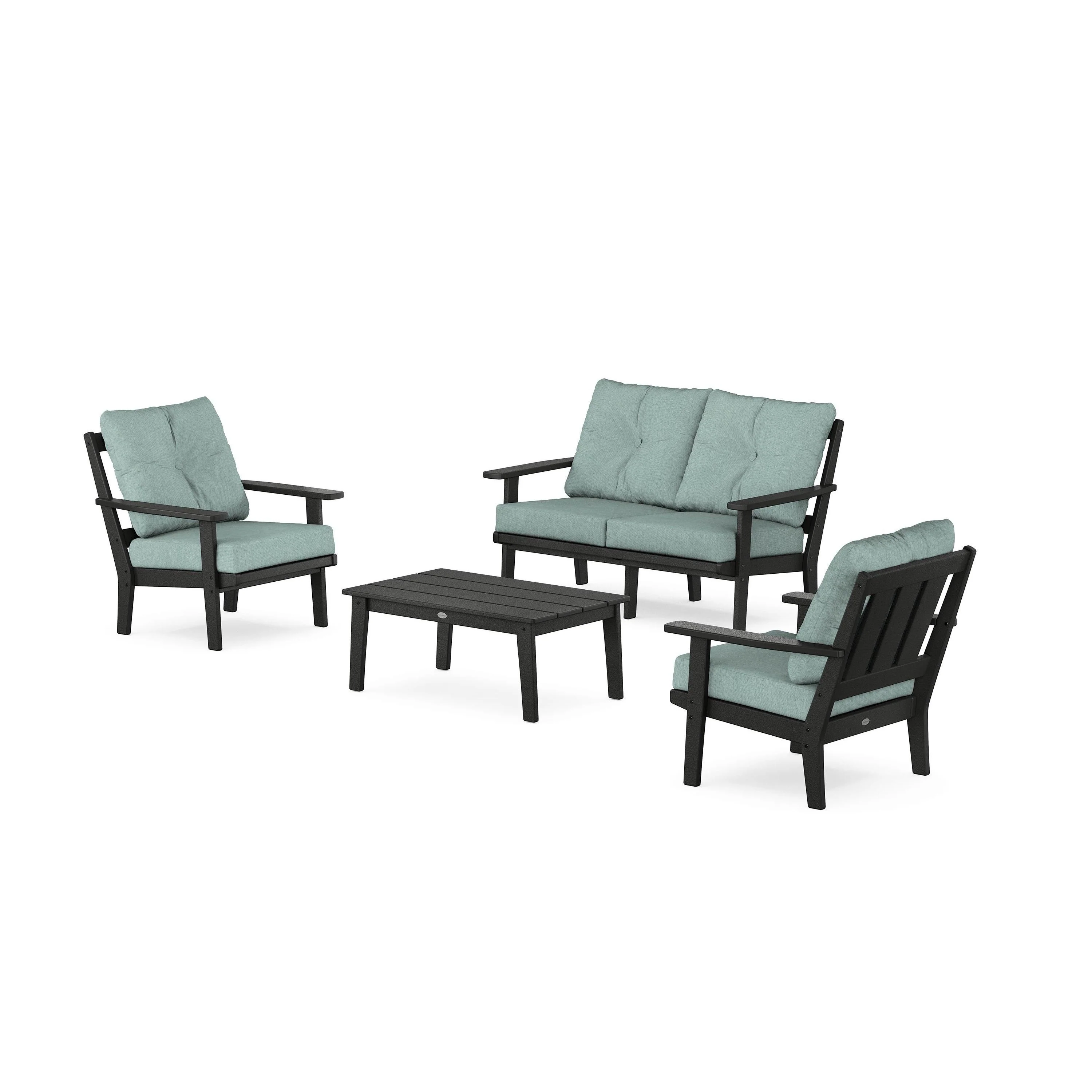 Oxford 4-Piece Deep Seating Set with Loveseat - Image 17