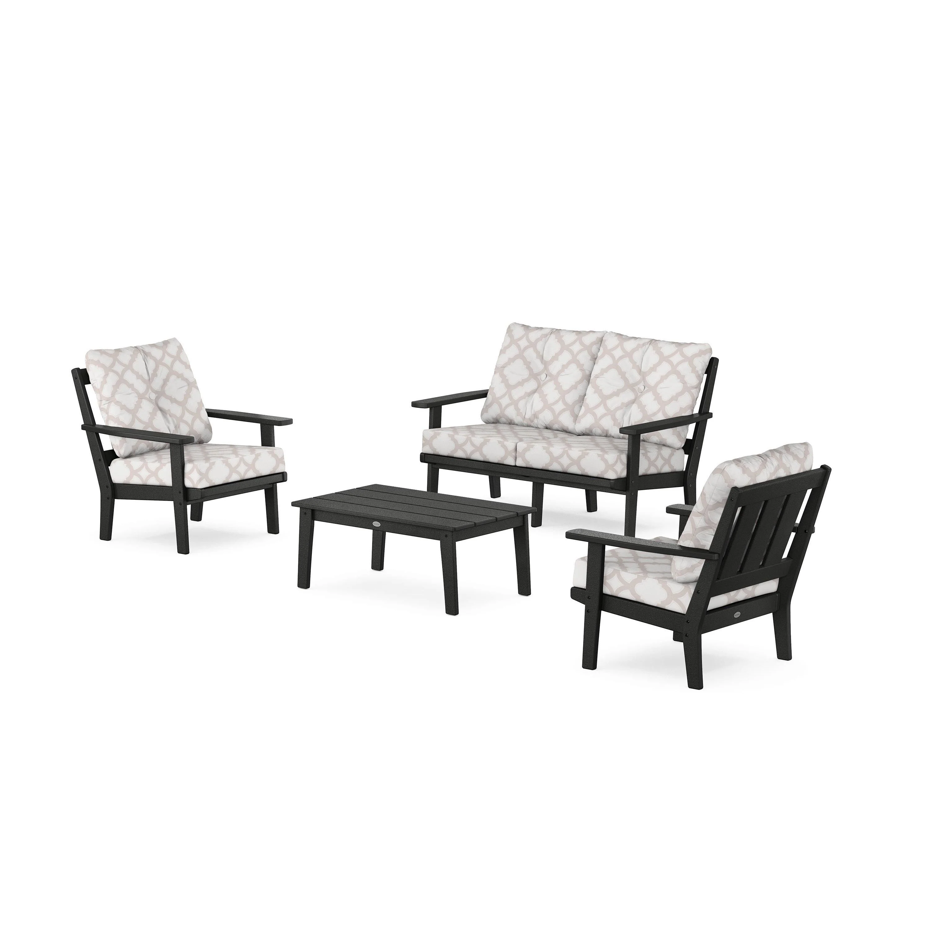 Oxford 4-Piece Deep Seating Set with Loveseat - Image 173