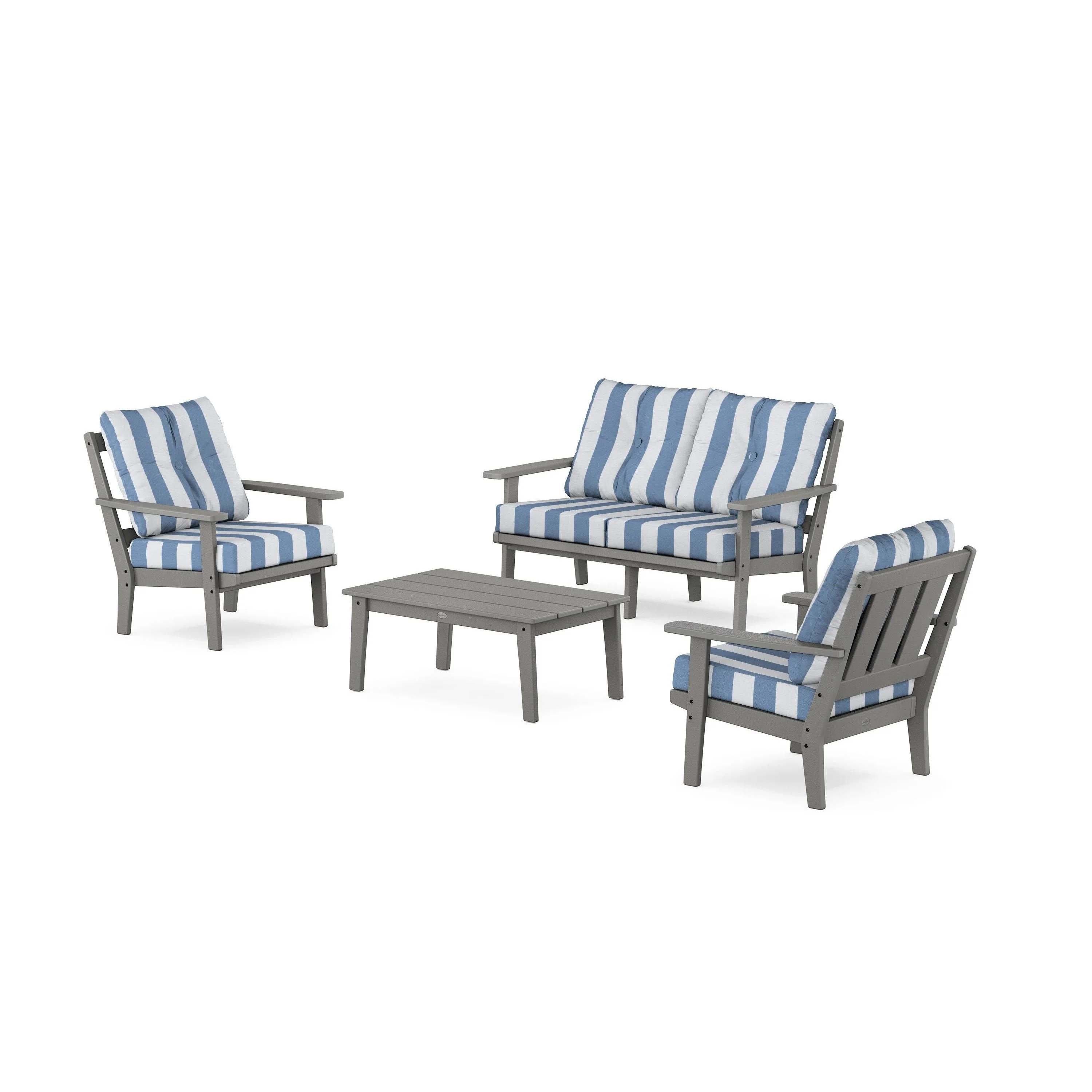 Oxford 4-Piece Deep Seating Set with Loveseat - Image 190