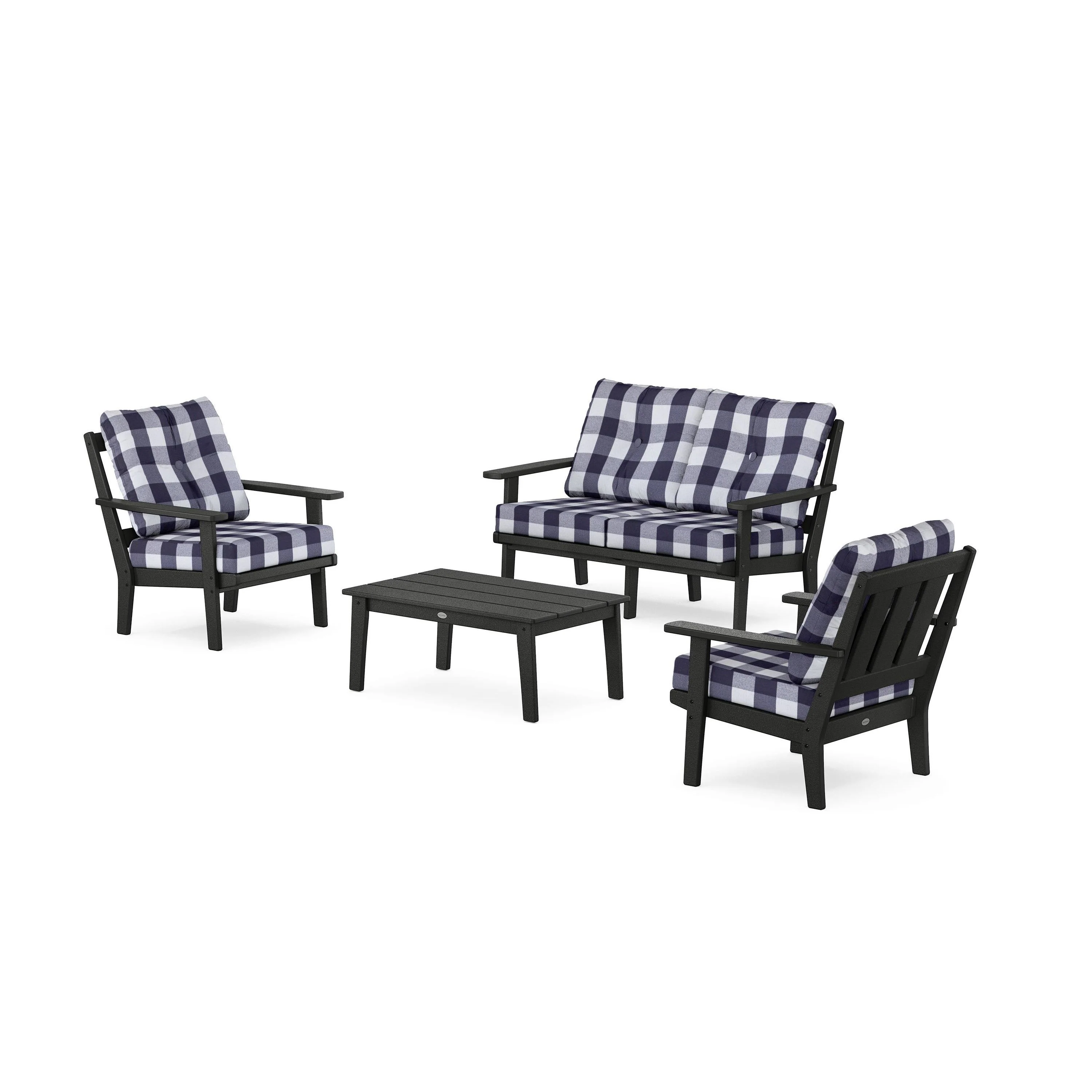 Oxford 4-Piece Deep Seating Set with Loveseat - Image 193