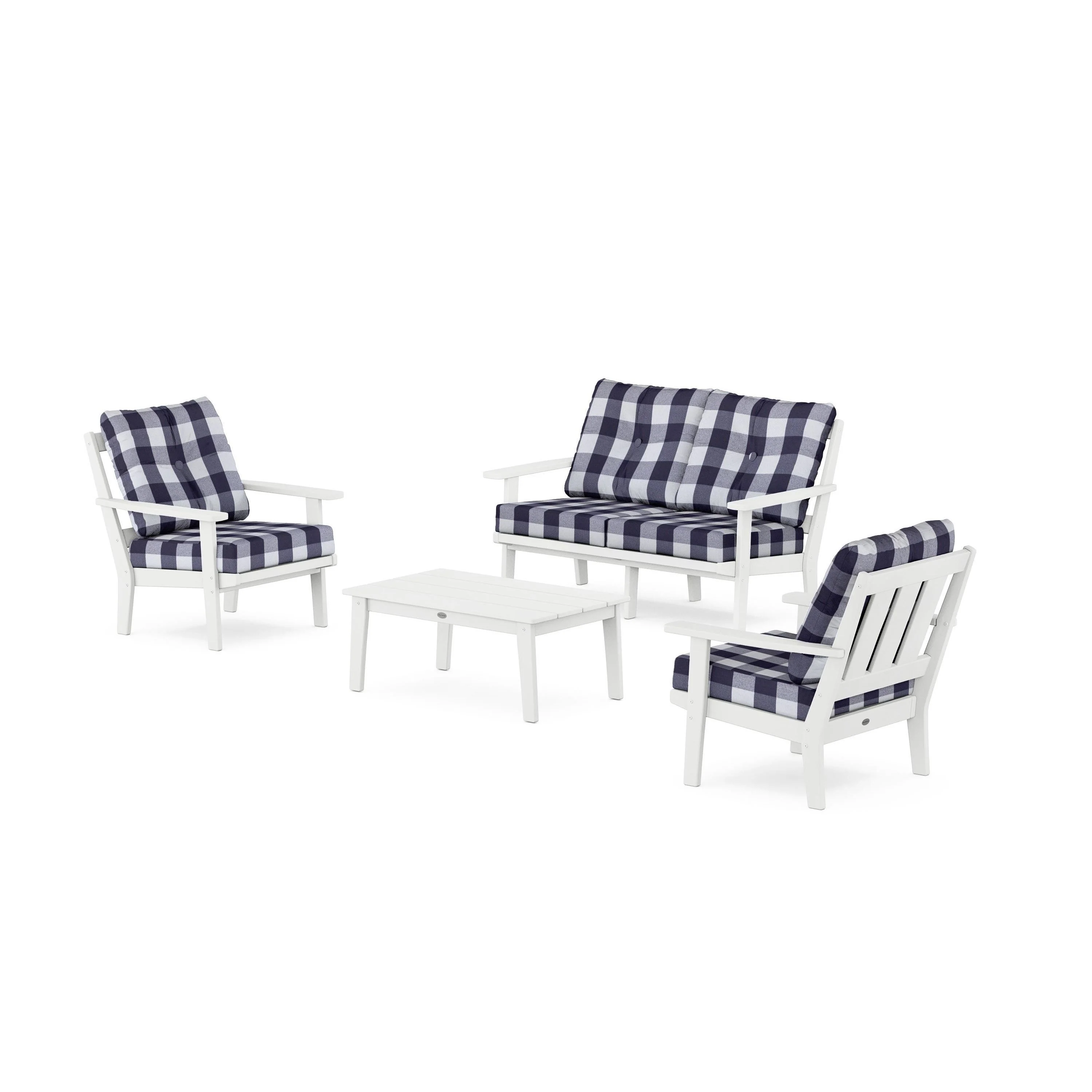 Oxford 4-Piece Deep Seating Set with Loveseat - Image 20