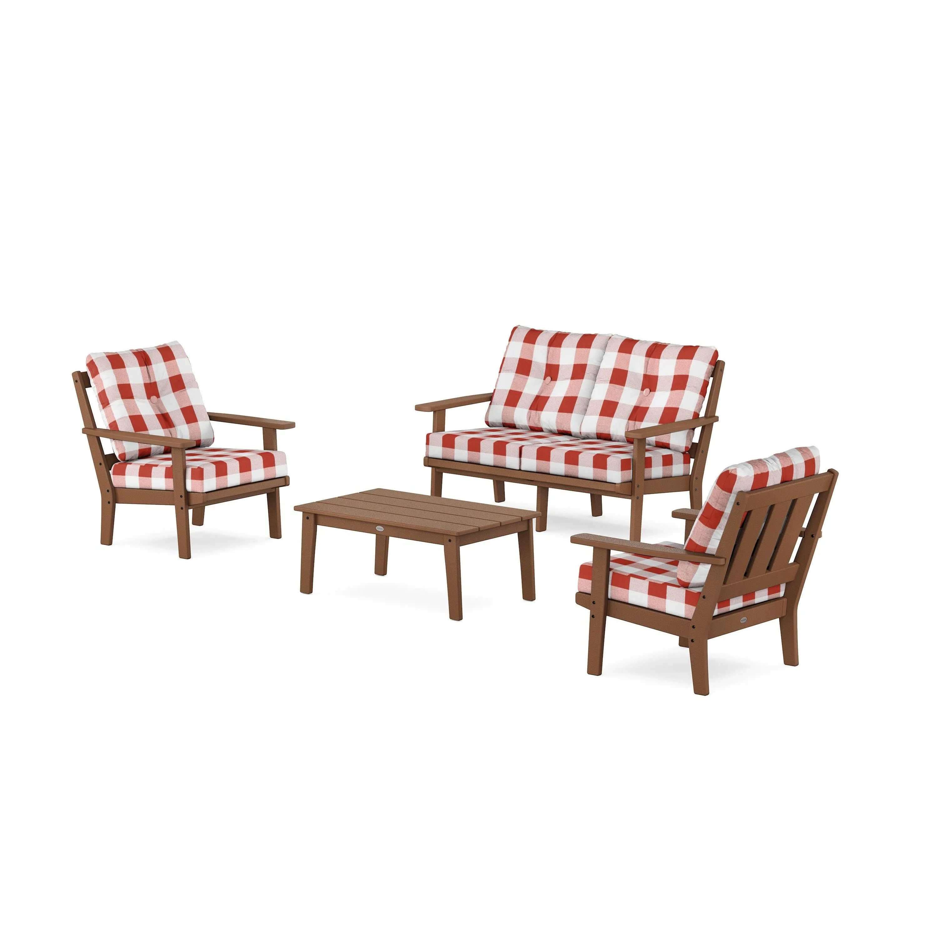 Oxford 4-Piece Deep Seating Set with Loveseat - Image 205