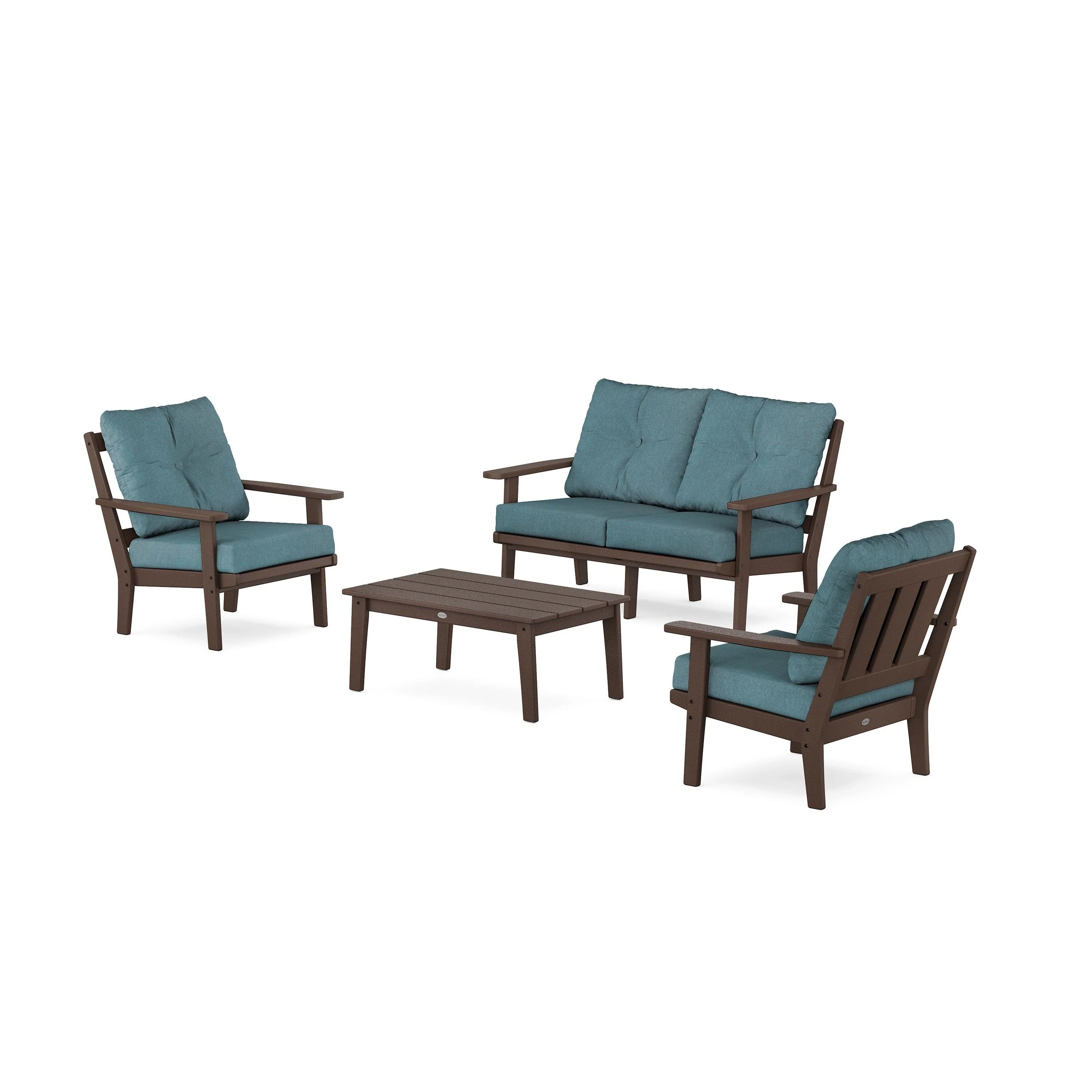 Oxford 4-Piece Deep Seating Set with Loveseat - Image 21