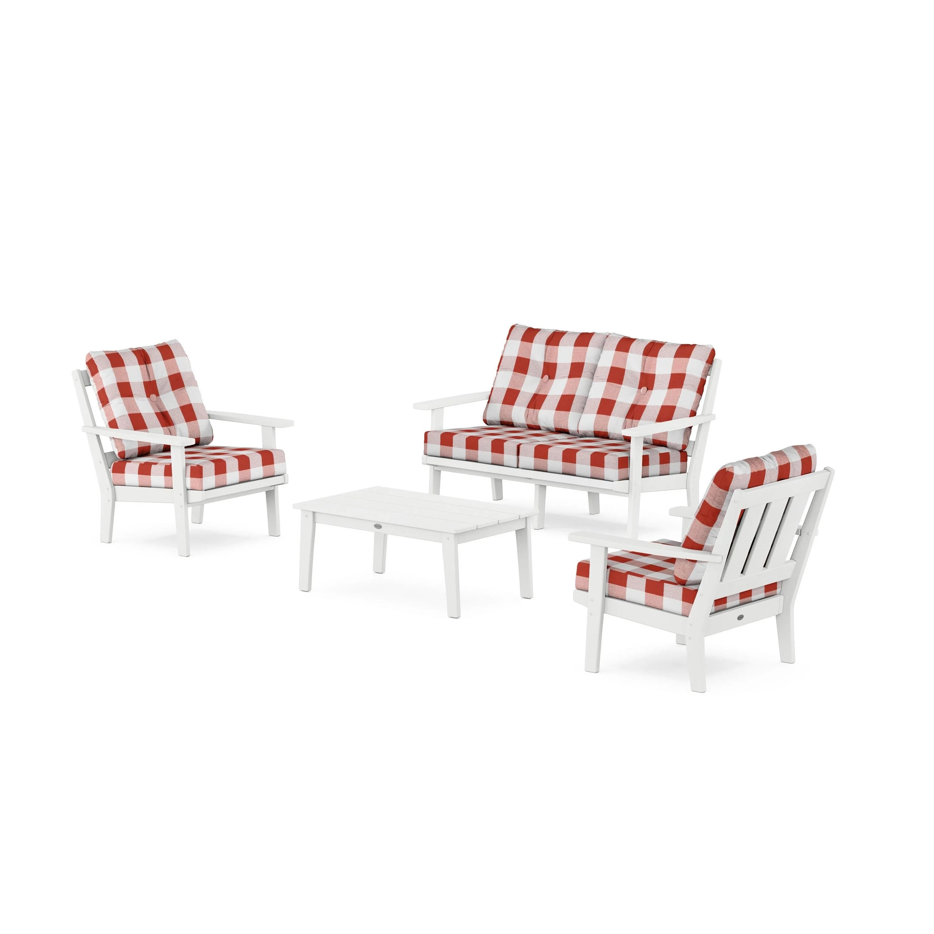 Oxford 4-Piece Deep Seating Set with Loveseat - Image 23