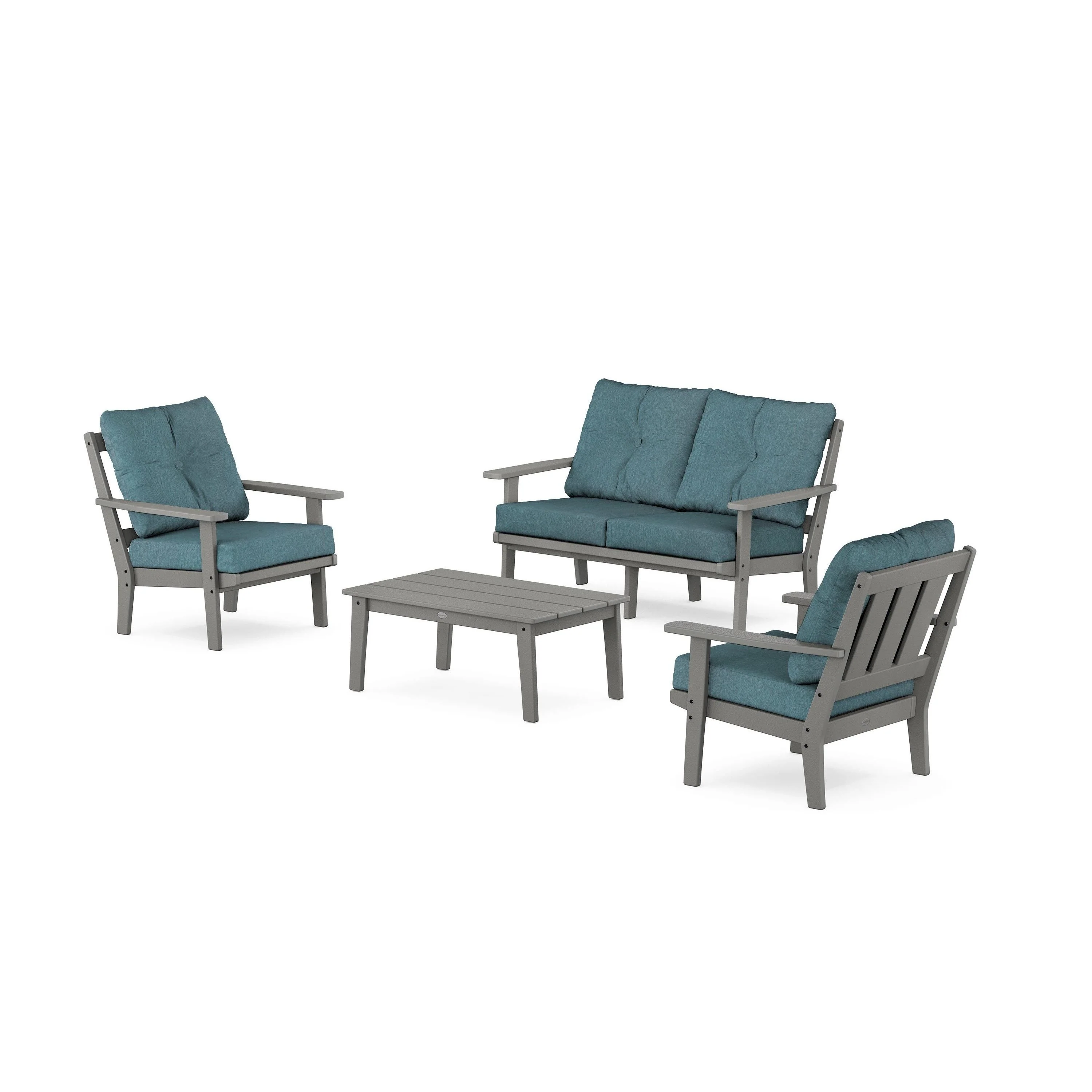 Oxford 4-Piece Deep Seating Set with Loveseat - Image 24