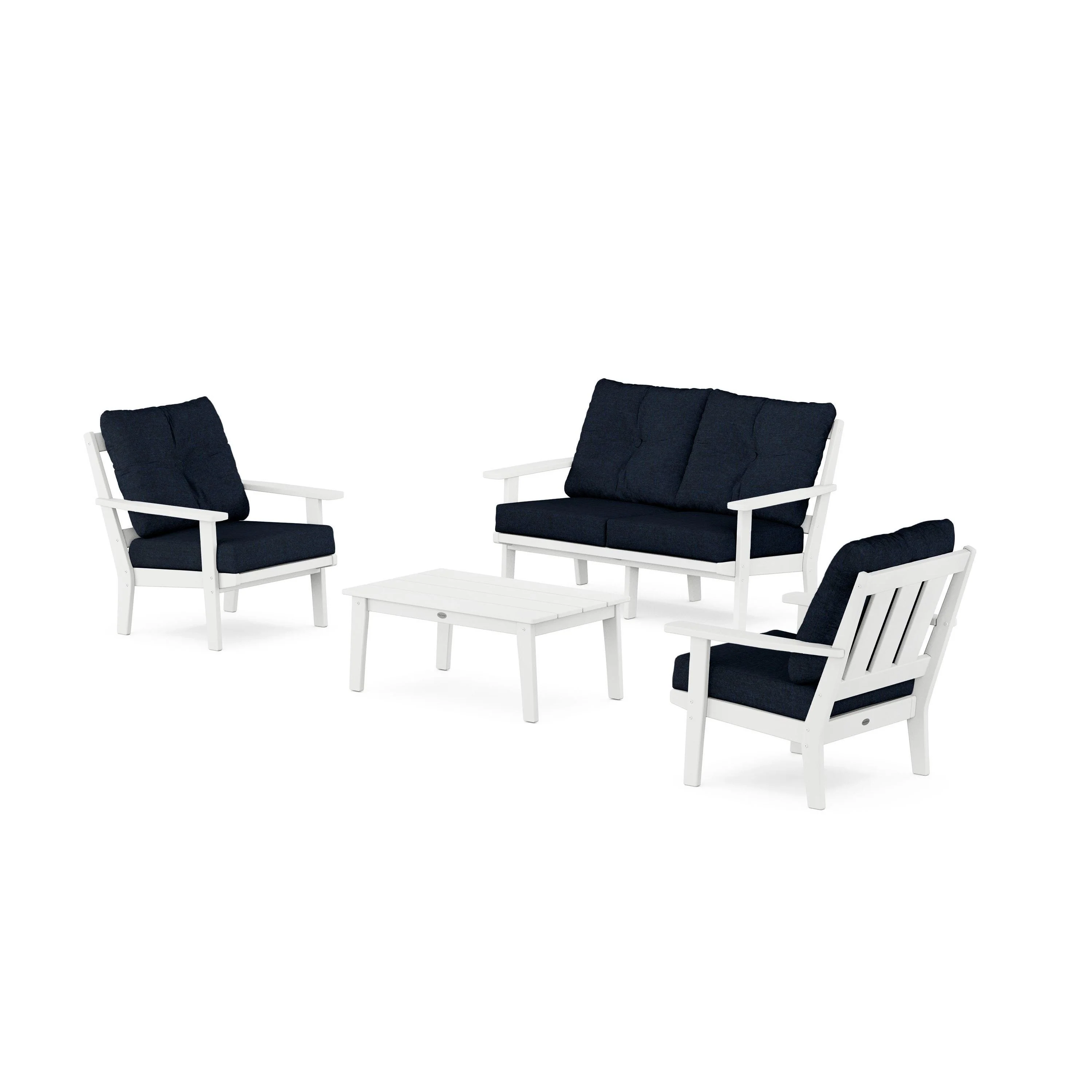 Oxford 4-Piece Deep Seating Set with Loveseat - Image 30