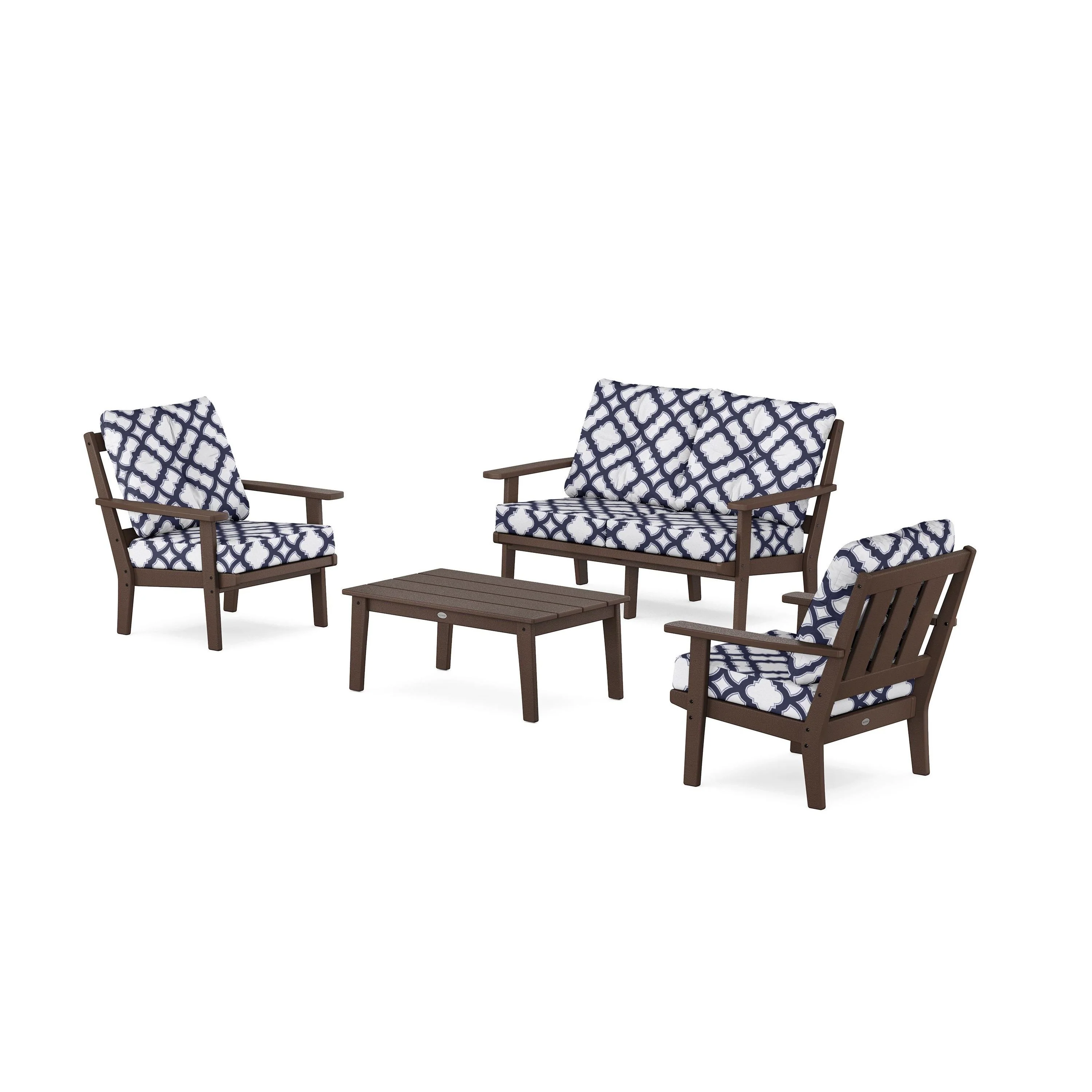 Oxford 4-Piece Deep Seating Set with Loveseat - Image 35