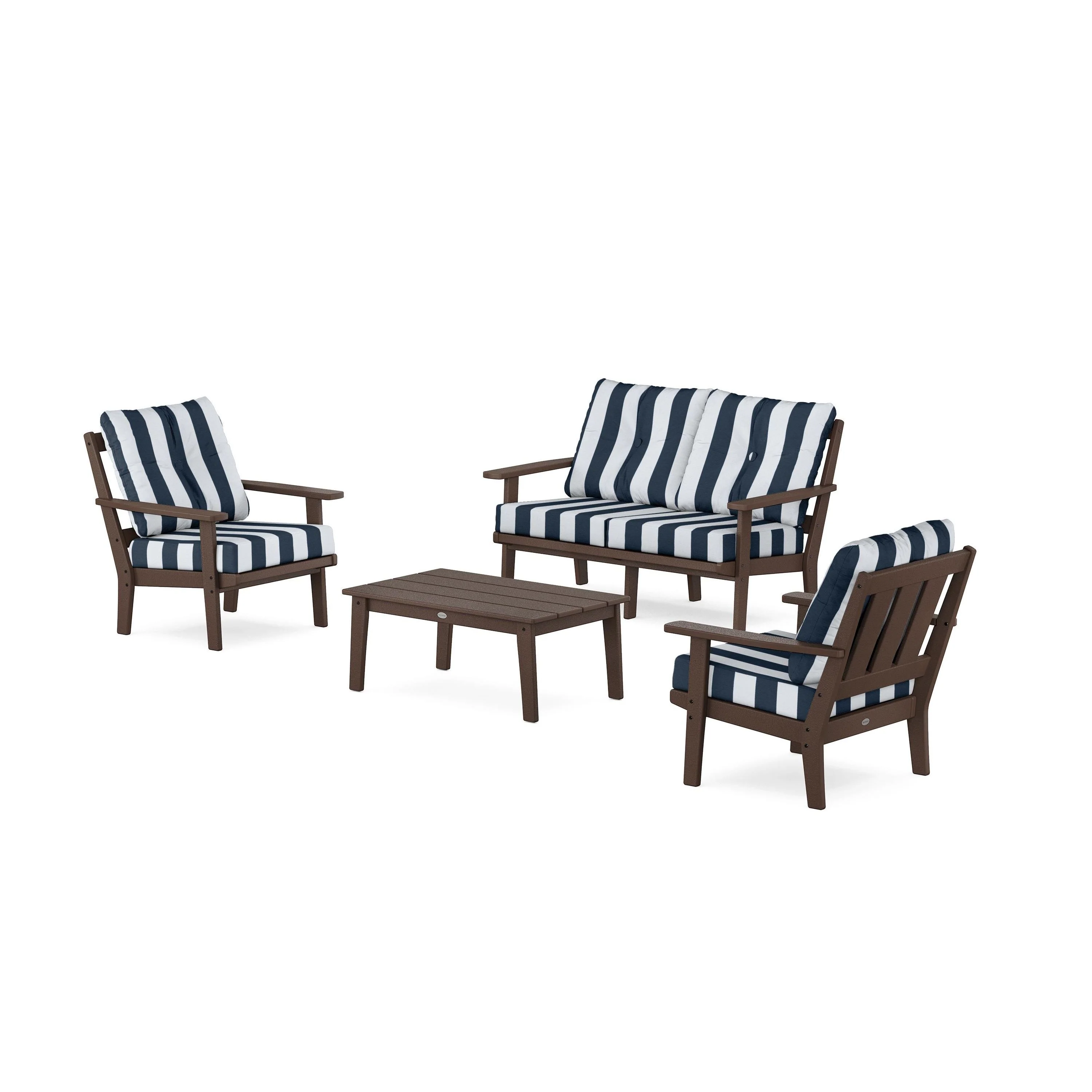 Oxford 4-Piece Deep Seating Set with Loveseat - Image 38