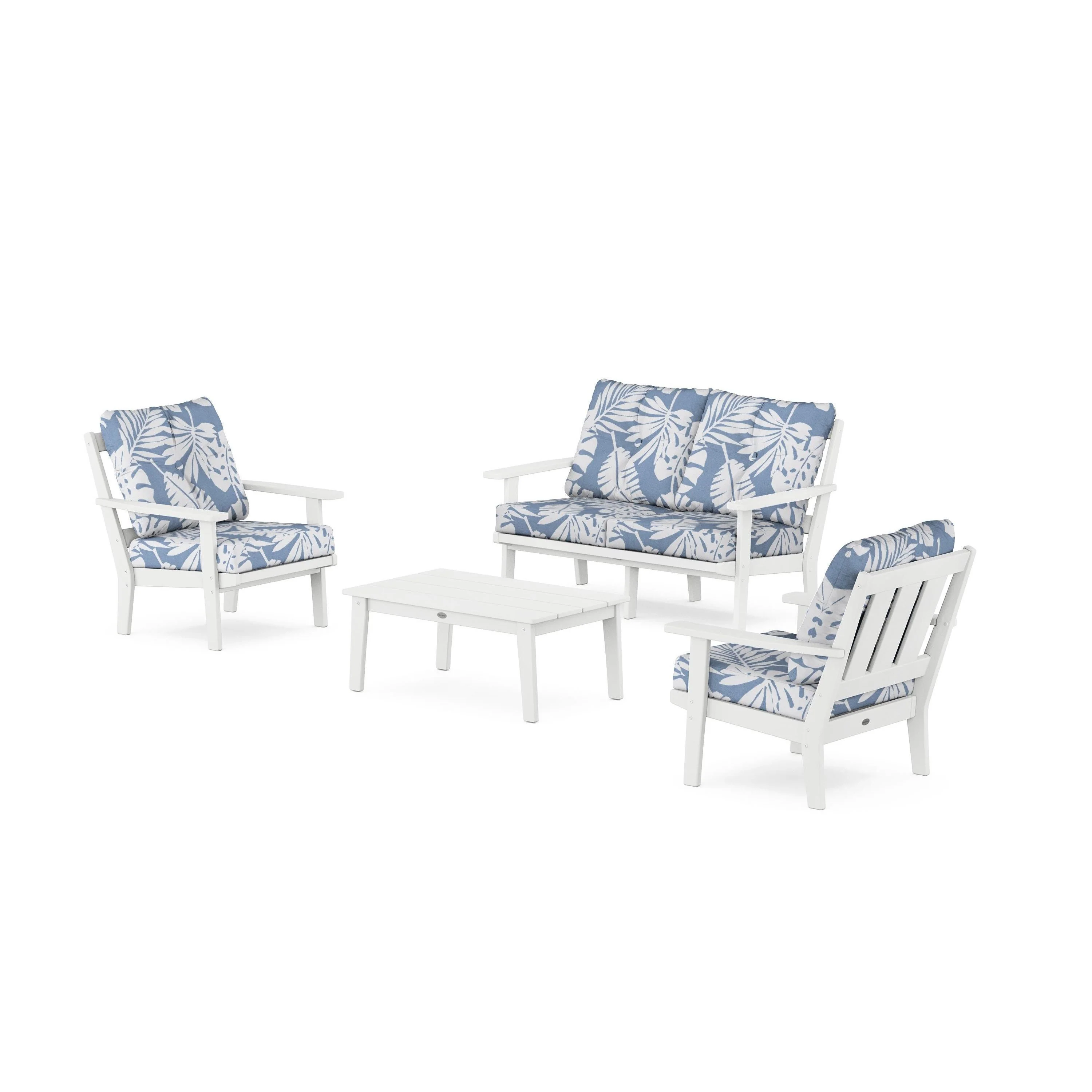 Oxford 4-Piece Deep Seating Set with Loveseat - Image 43
