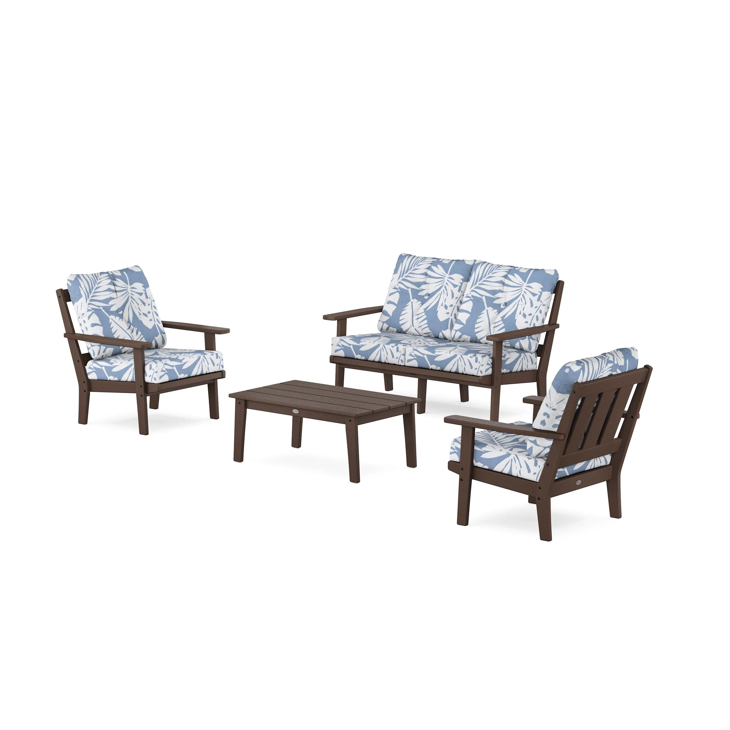 Oxford 4-Piece Deep Seating Set with Loveseat - Image 47
