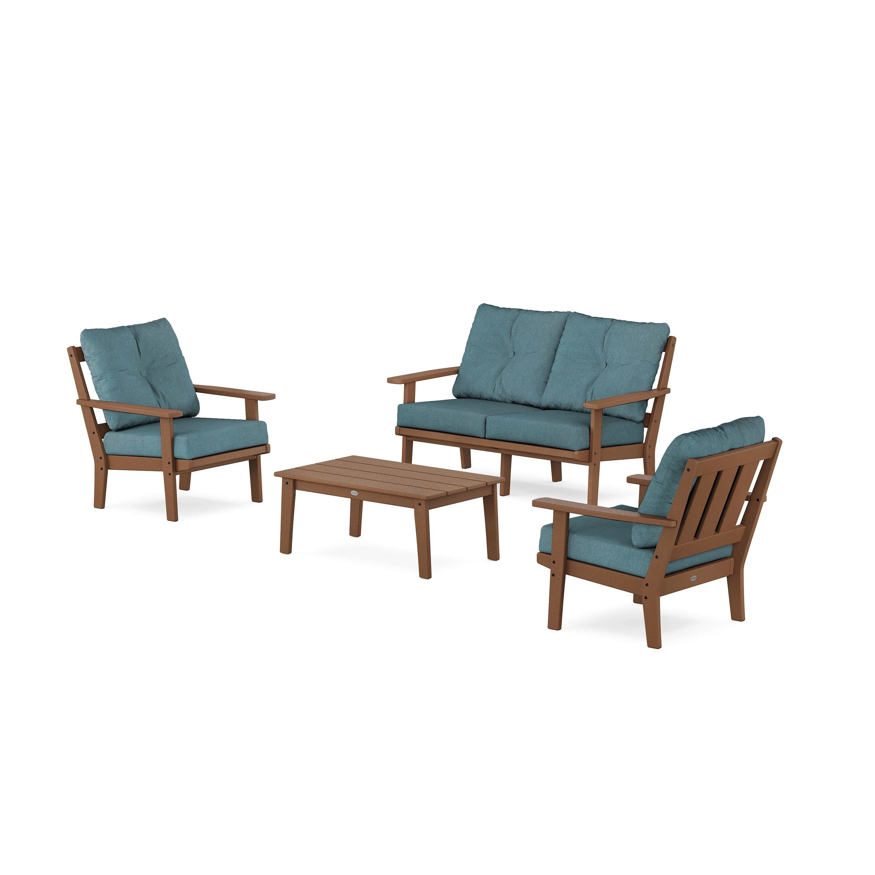 Oxford 4-Piece Deep Seating Set with Loveseat - Image 52