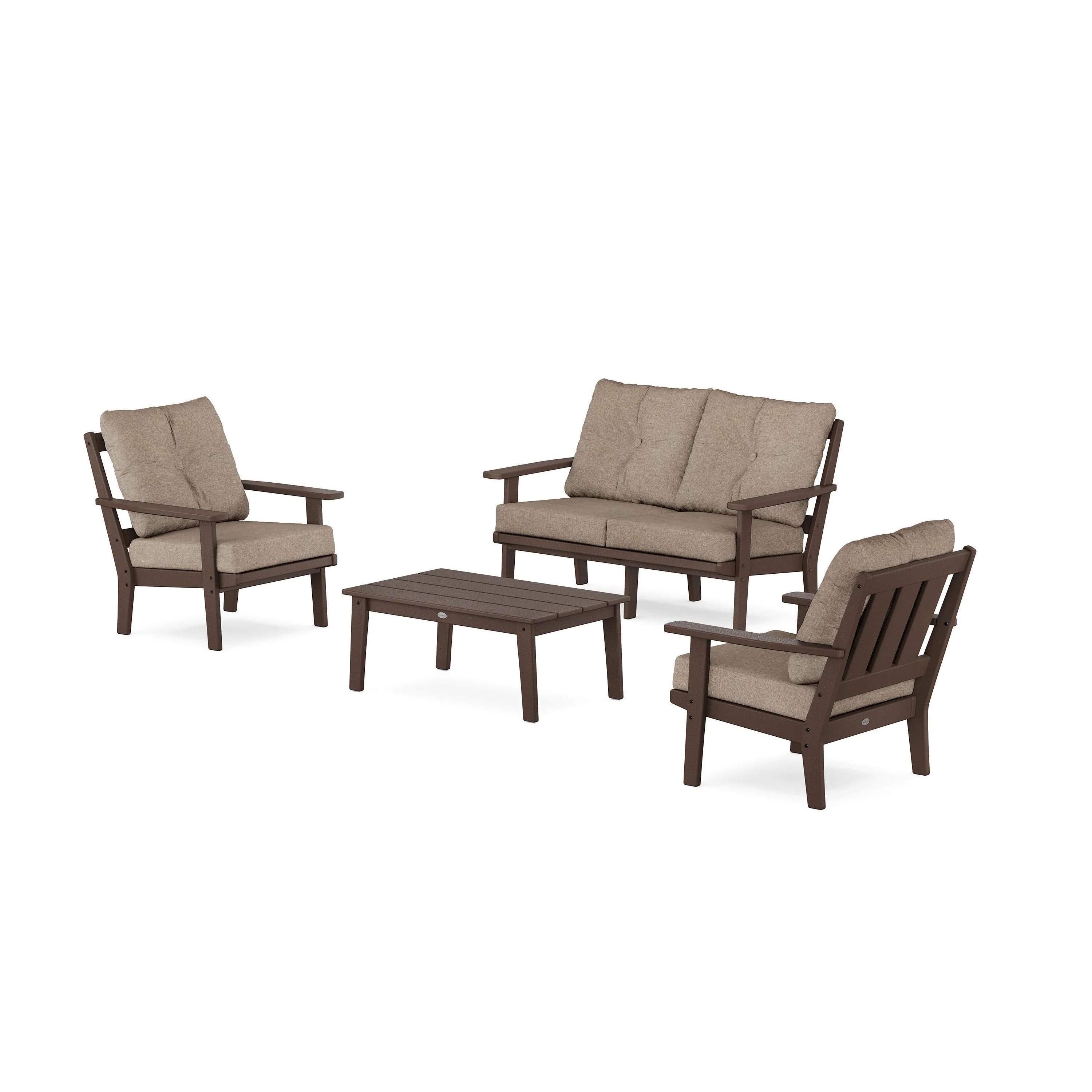 Oxford 4-Piece Deep Seating Set with Loveseat - Image 53