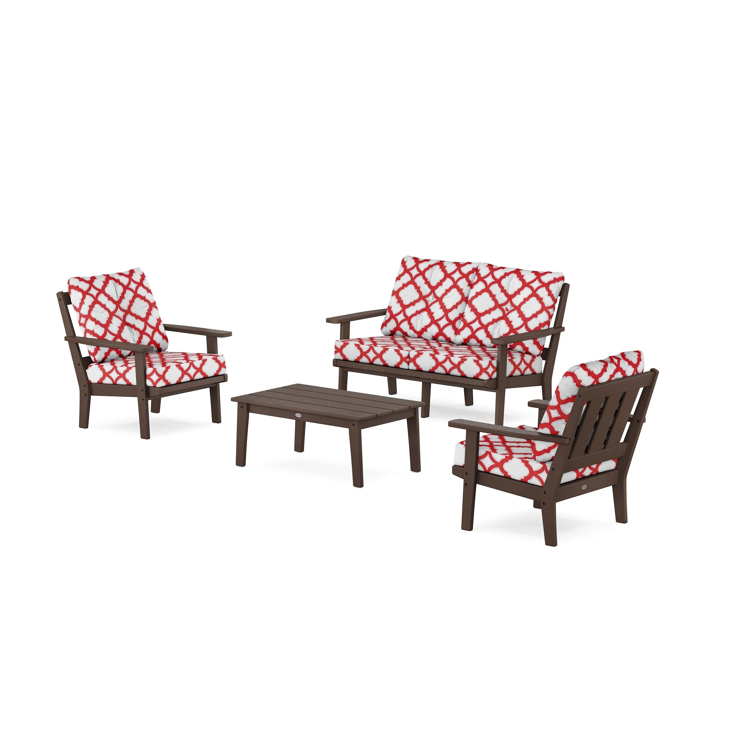 Oxford 4-Piece Deep Seating Set with Loveseat - Image 58