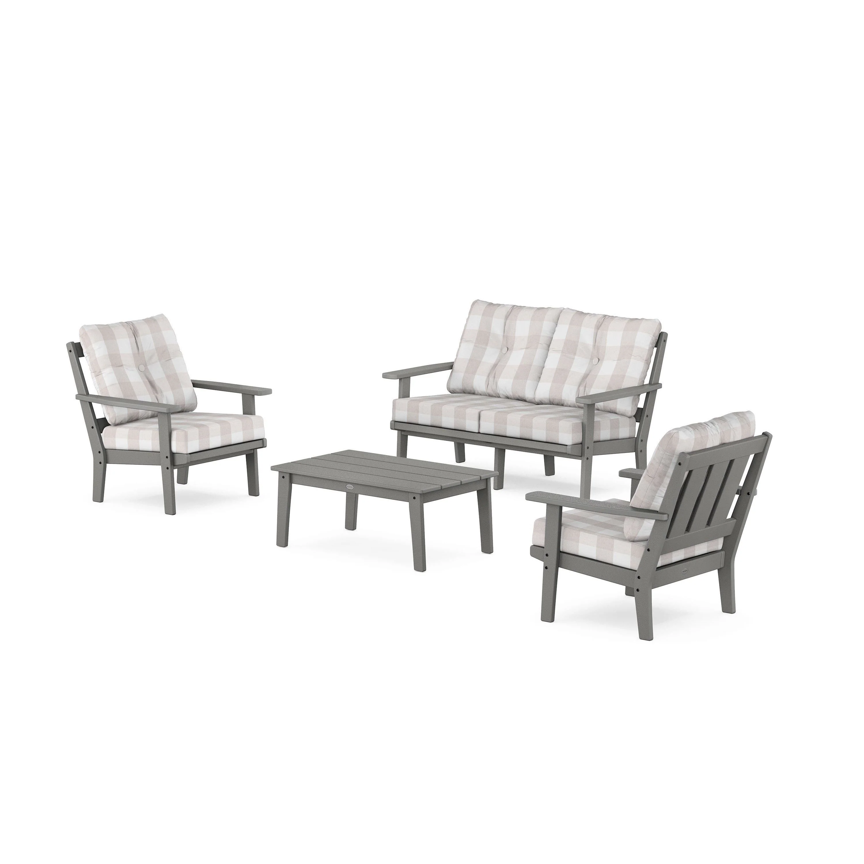 Oxford 4-Piece Deep Seating Set with Loveseat - Image 70