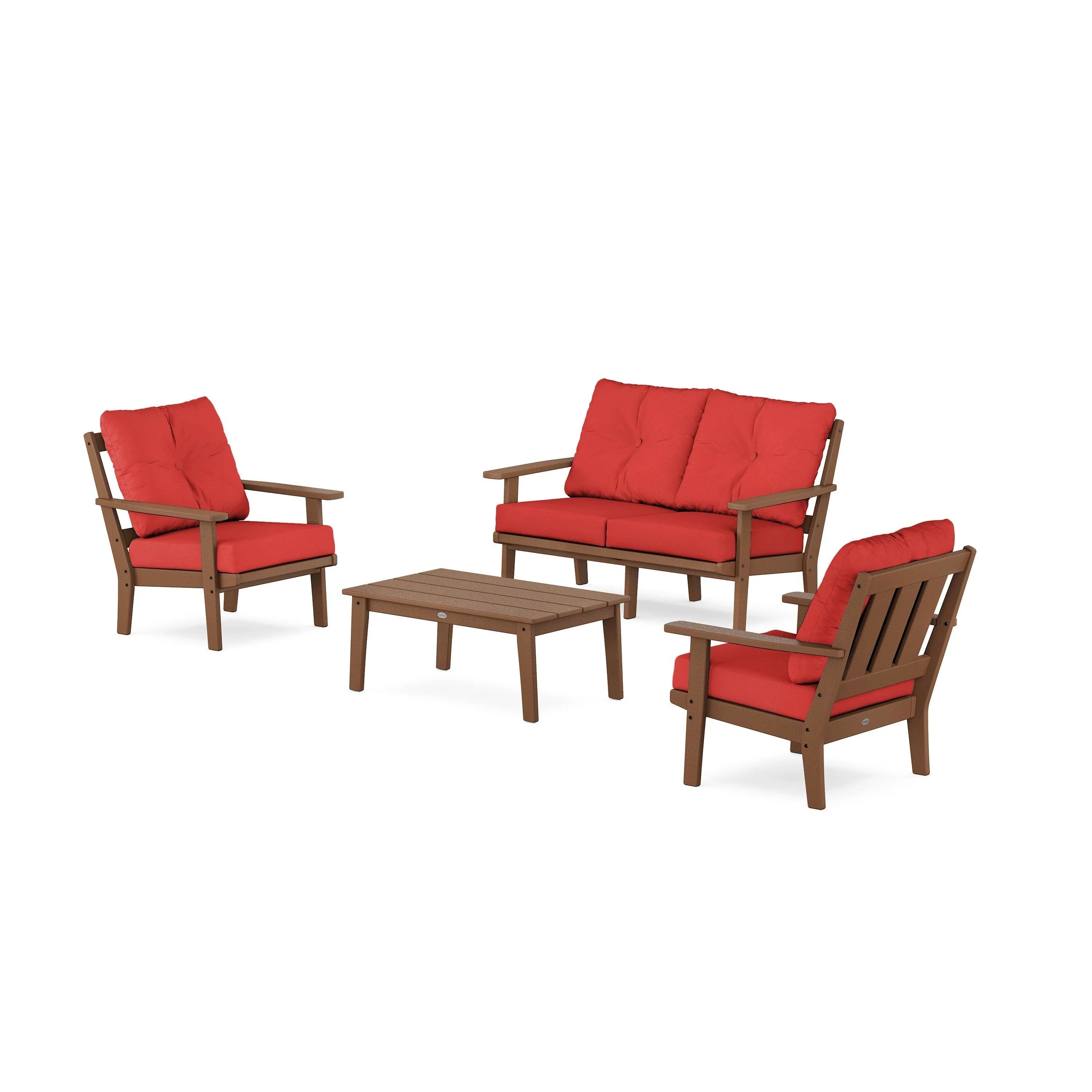 Oxford 4-Piece Deep Seating Set with Loveseat - Image 83