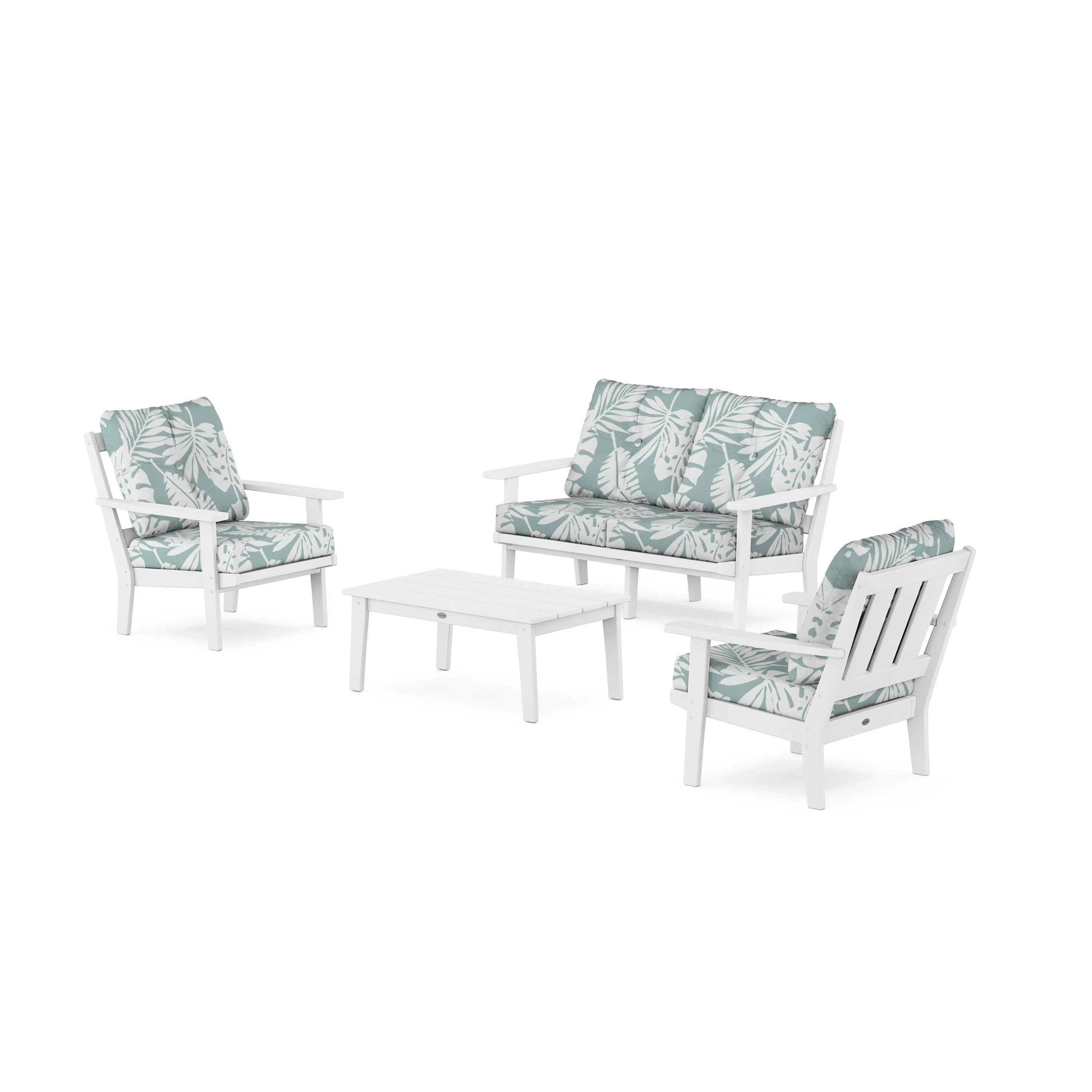 Oxford 4-Piece Deep Seating Set with Loveseat - Image 9