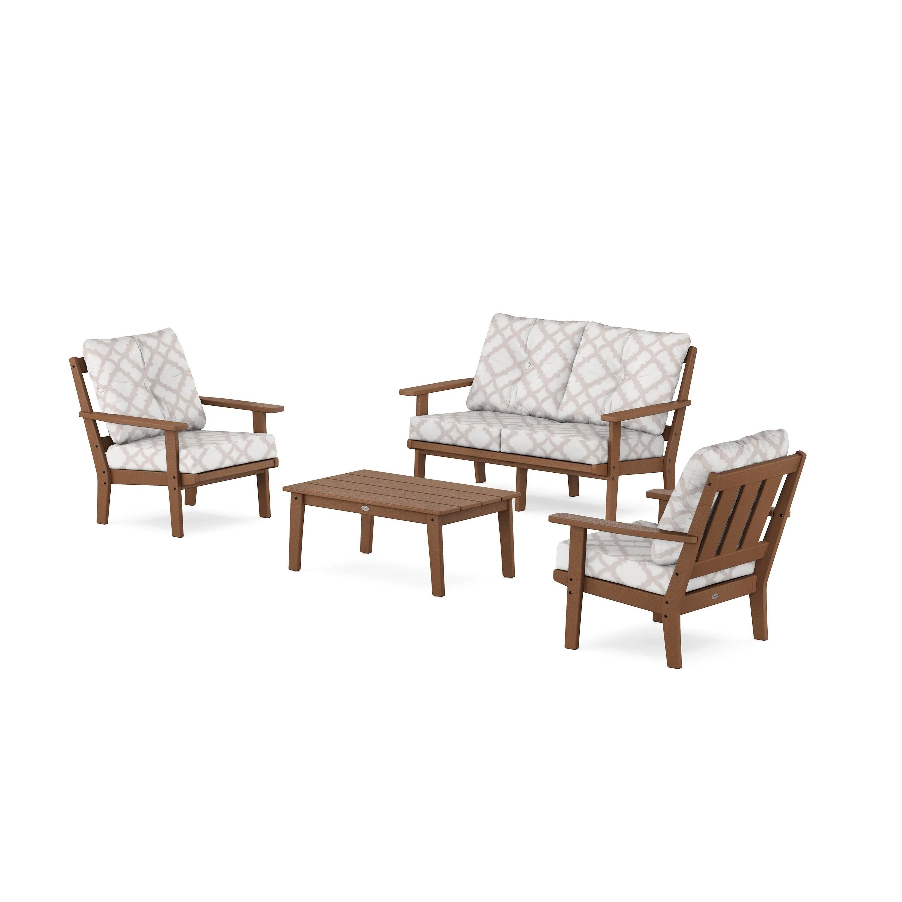 Oxford 4-Piece Deep Seating Set with Loveseat - Image 95