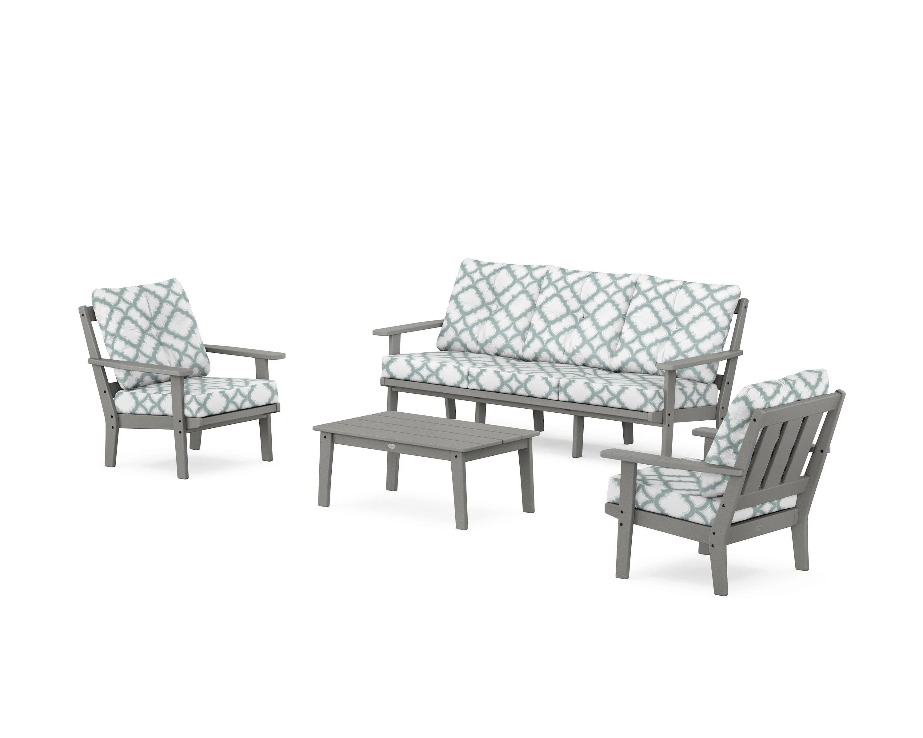 Oxford 4-Piece Deep Seating Set with Sofa - Image 12