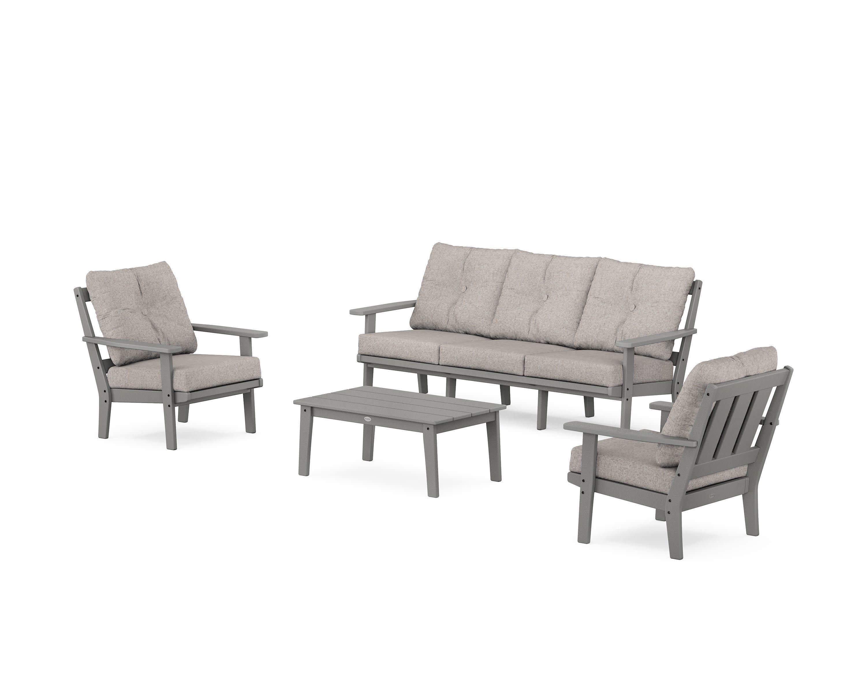Oxford 4-Piece Deep Seating Set with Sofa - Image 13