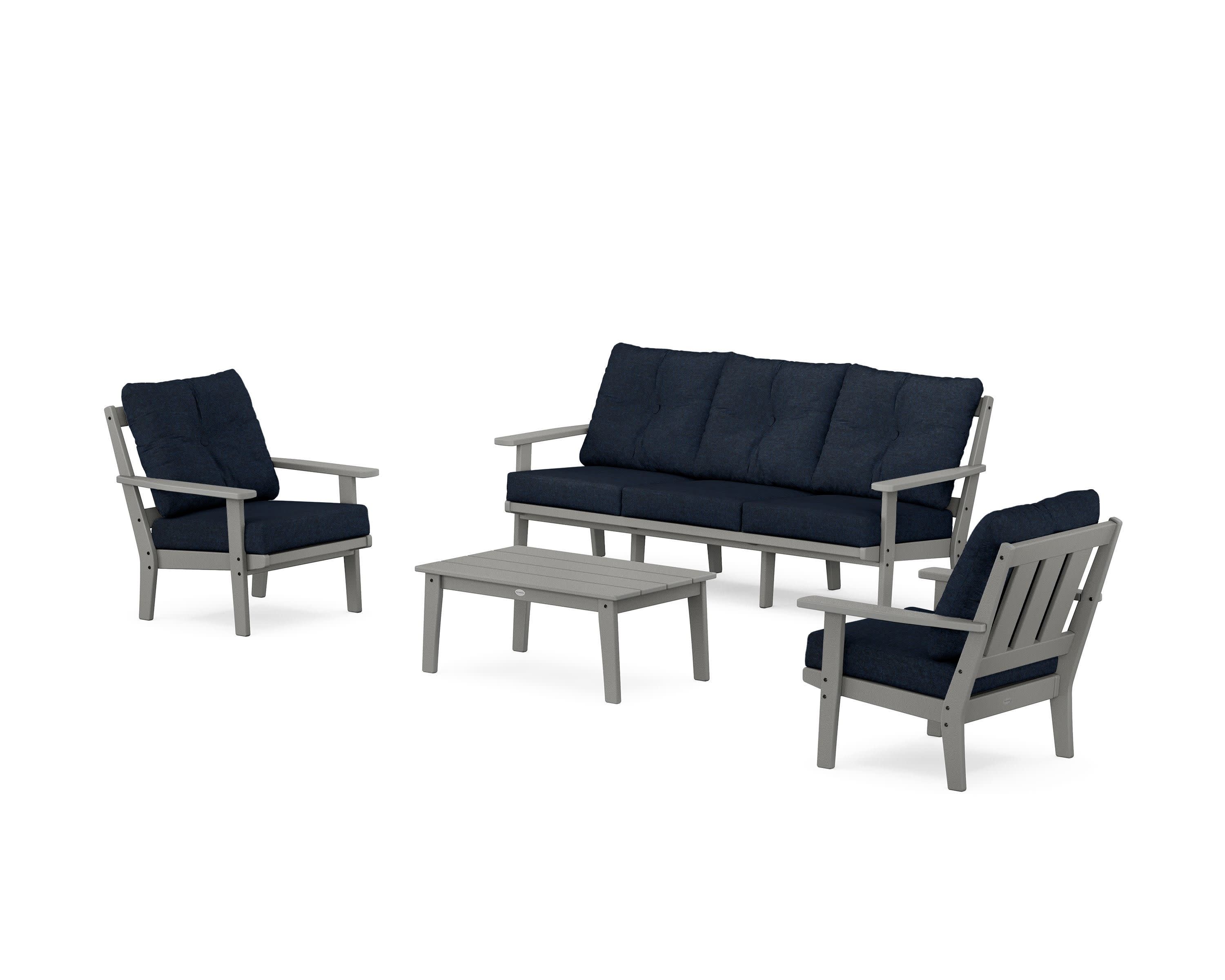 Oxford 4-Piece Deep Seating Set with Sofa - Image 18