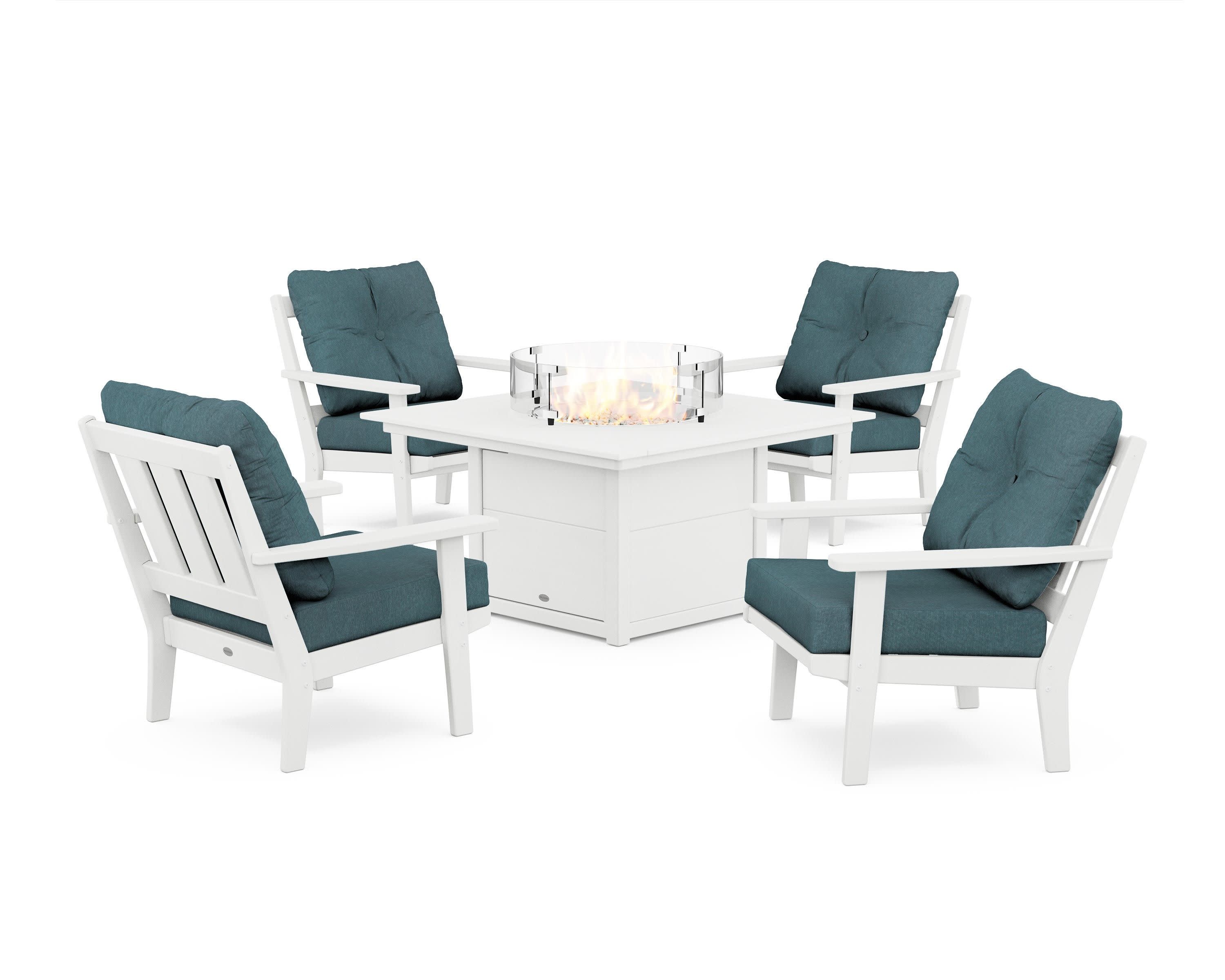 Oxford 5-Piece Deep Seating Set with Fire Pit Table - Image 115