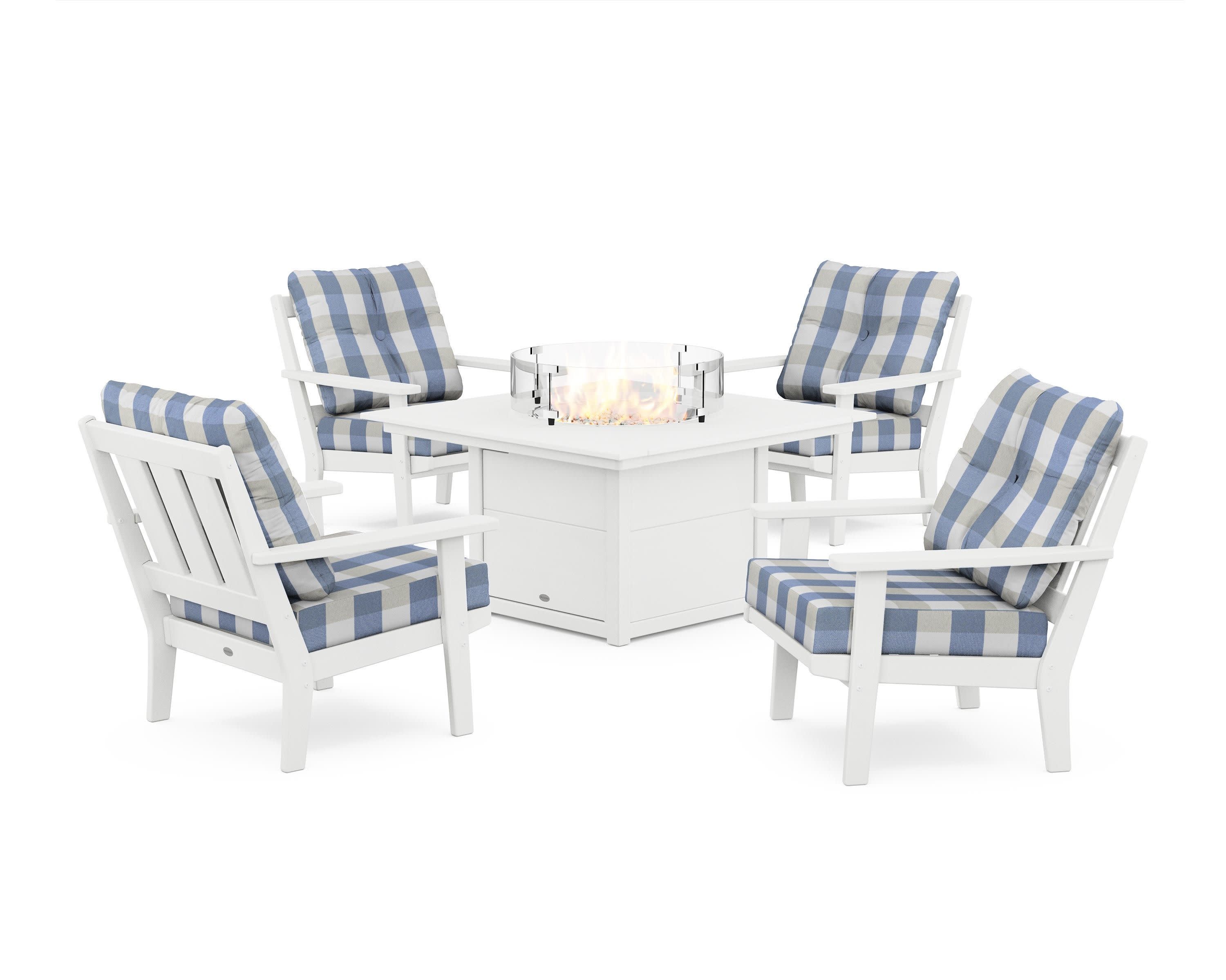 Oxford 5-Piece Deep Seating Set with Fire Pit Table - Image 117
