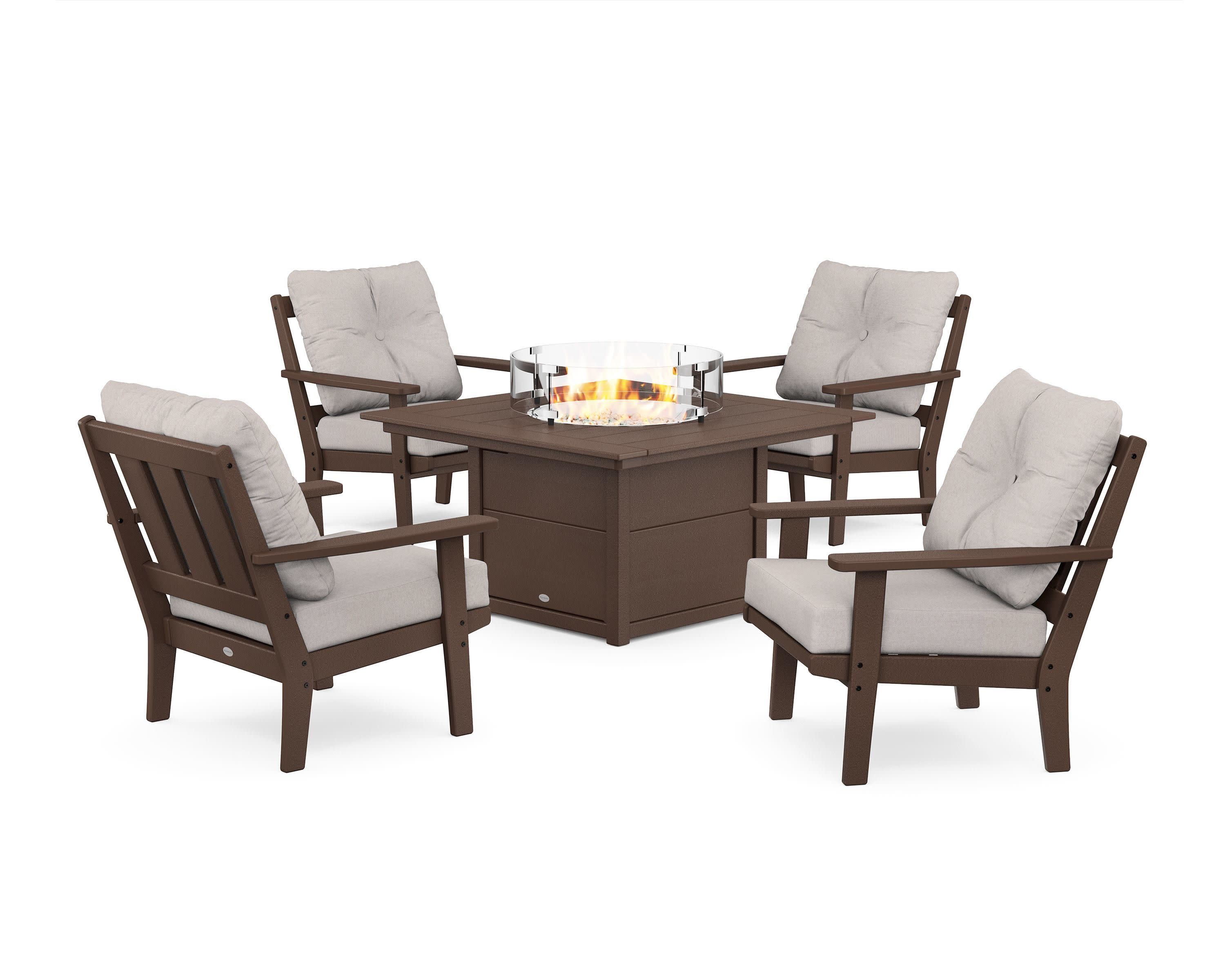 Oxford 5-Piece Deep Seating Set with Fire Pit Table - Image 120