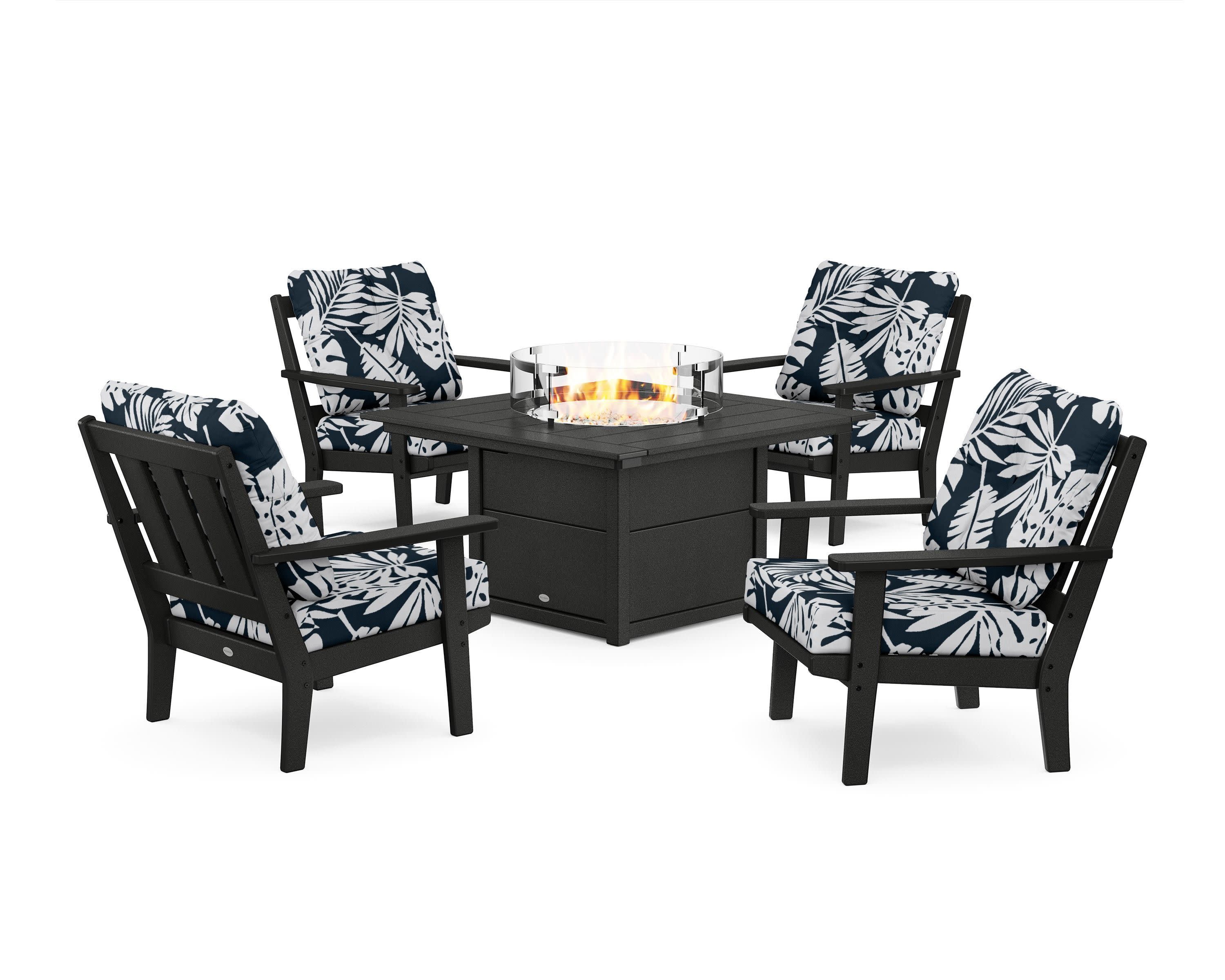 Oxford 5-Piece Deep Seating Set with Fire Pit Table - Image 131