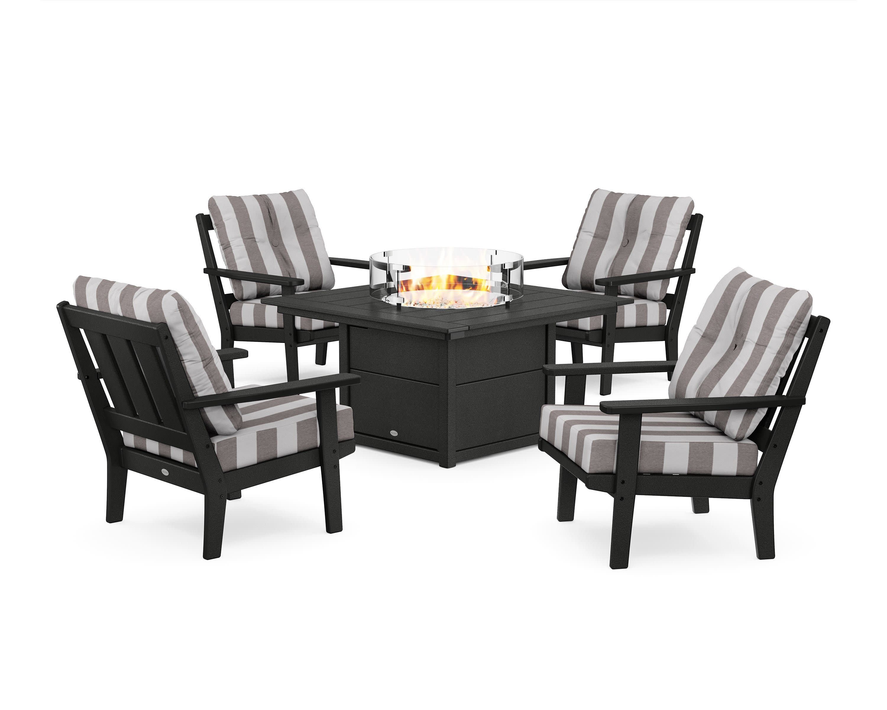 Oxford 5-Piece Deep Seating Set with Fire Pit Table - Image 134
