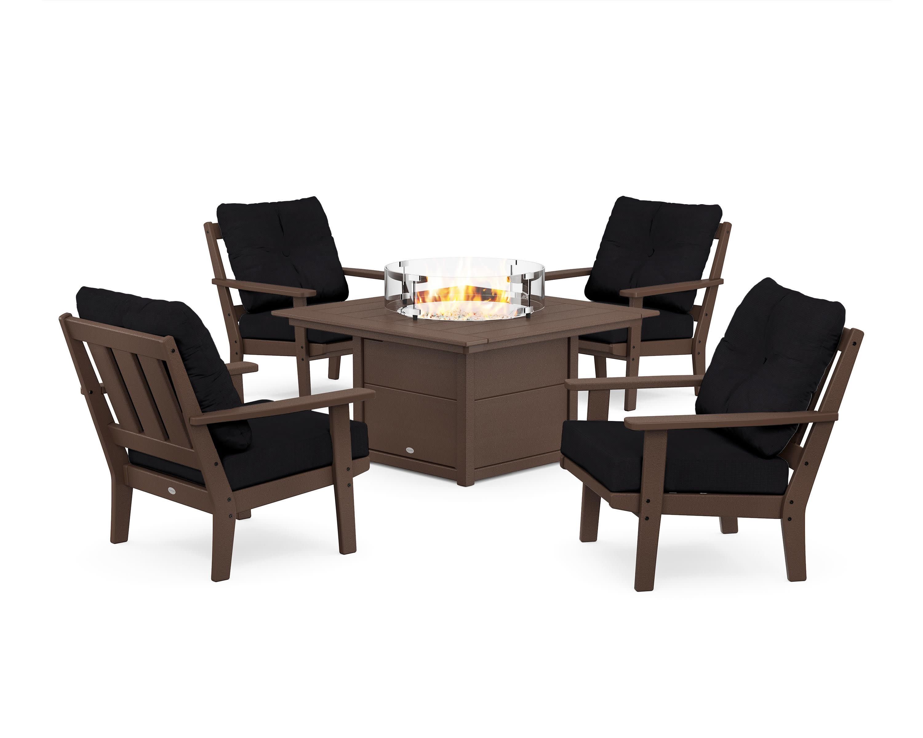 Oxford 5-Piece Deep Seating Set with Fire Pit Table - Image 148