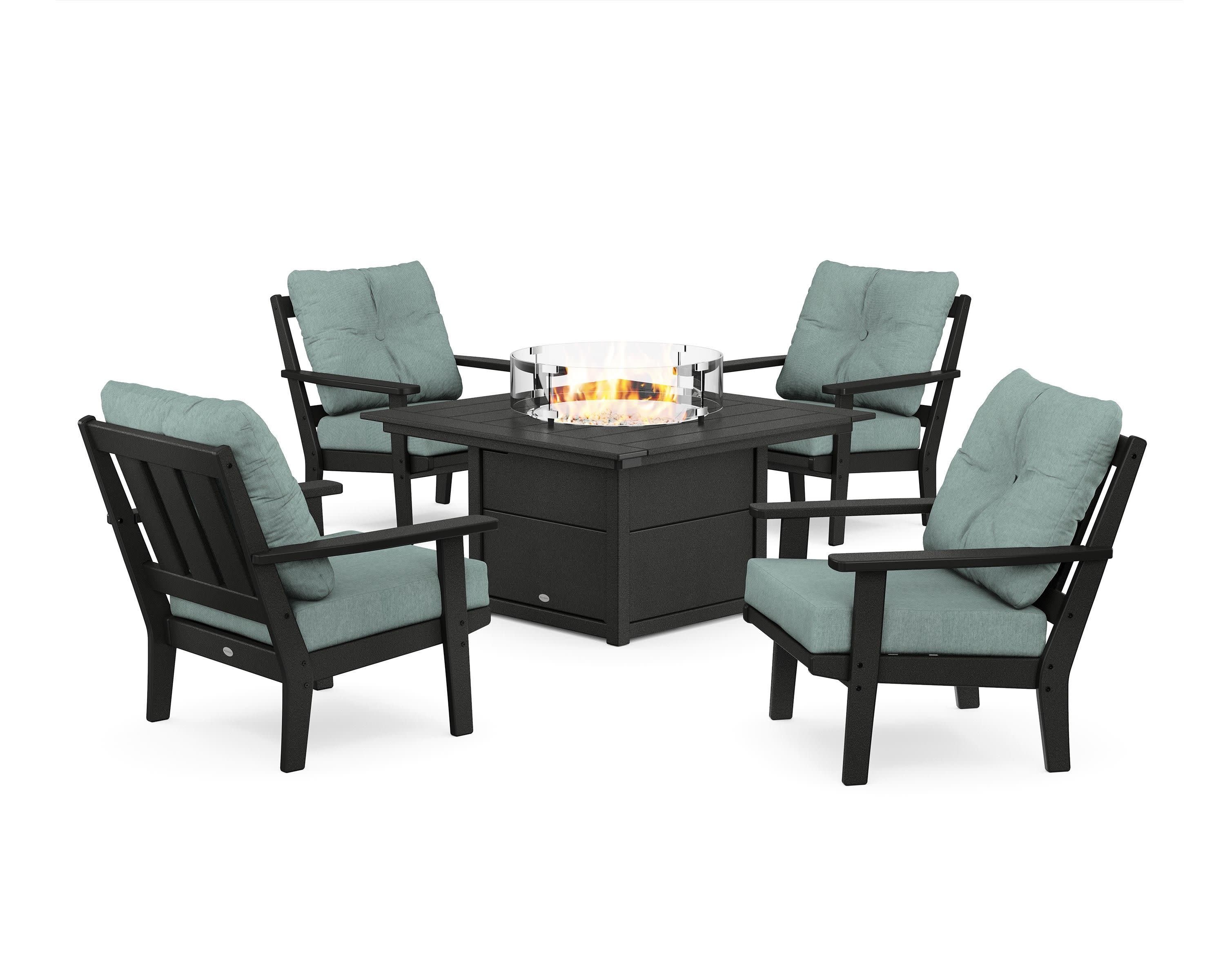 Oxford 5-Piece Deep Seating Set with Fire Pit Table - Image 156