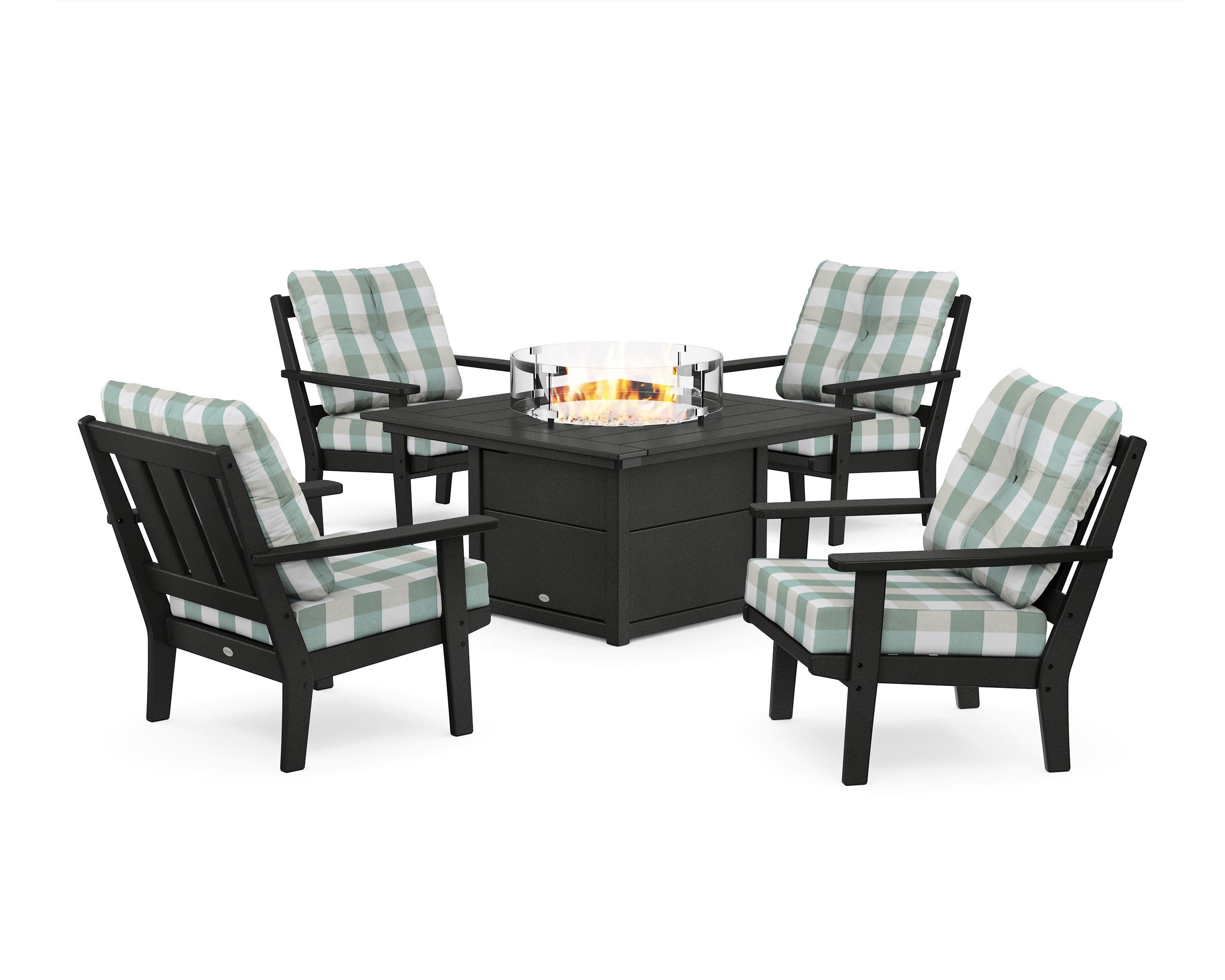 Oxford 5-Piece Deep Seating Set with Fire Pit Table - Image 159
