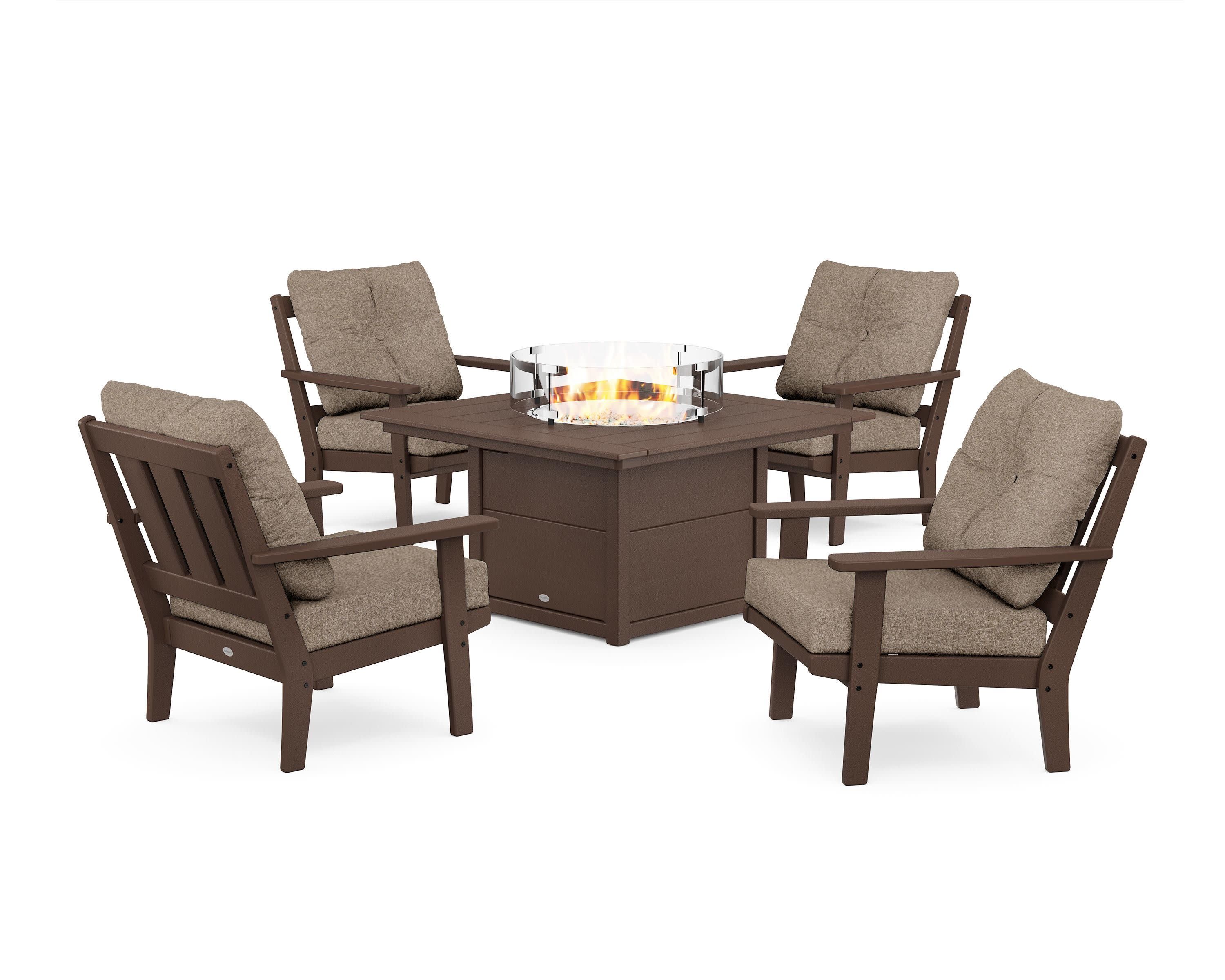 Oxford 5-Piece Deep Seating Set with Fire Pit Table - Image 161