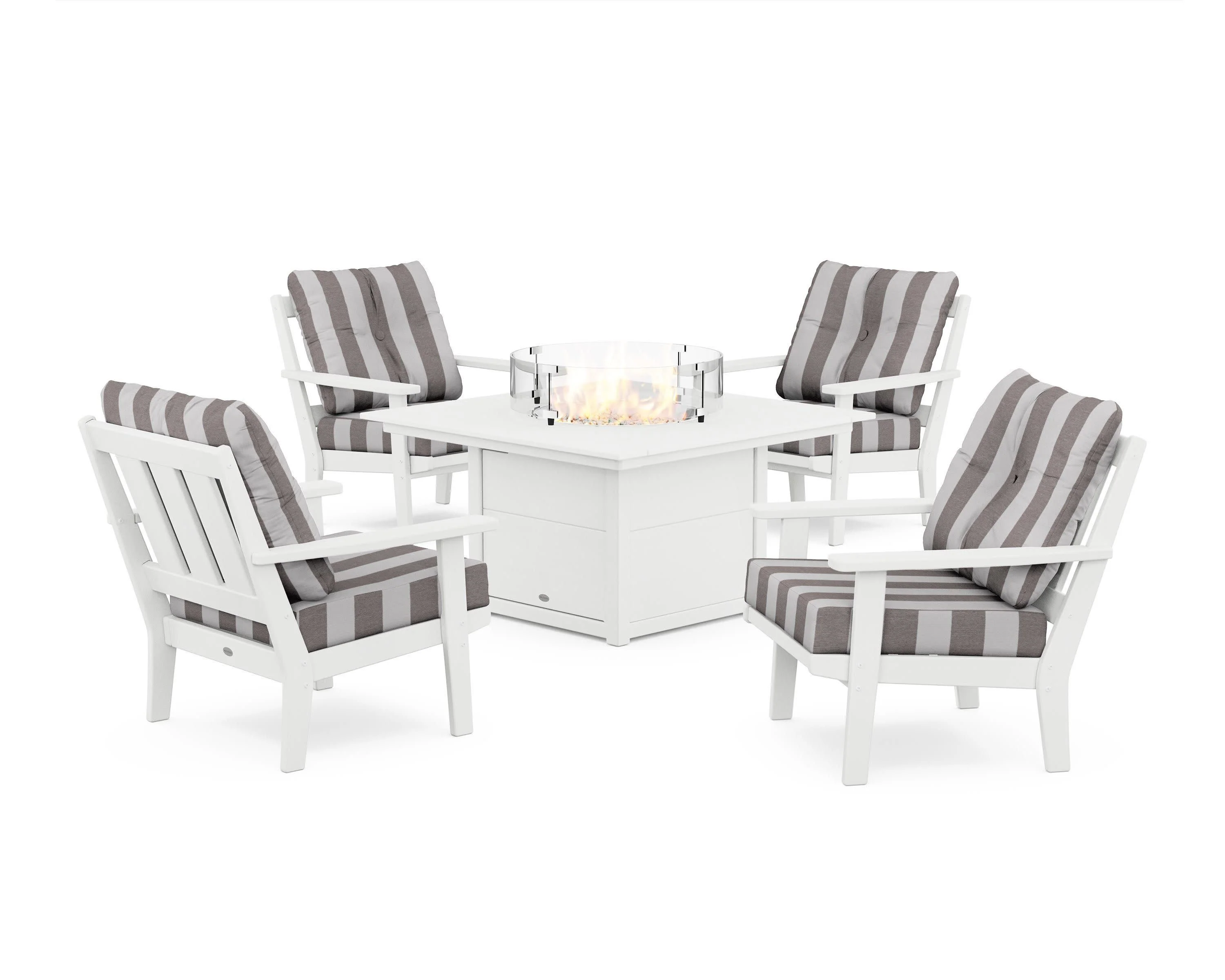 Oxford 5-Piece Deep Seating Set with Fire Pit Table - Image 166