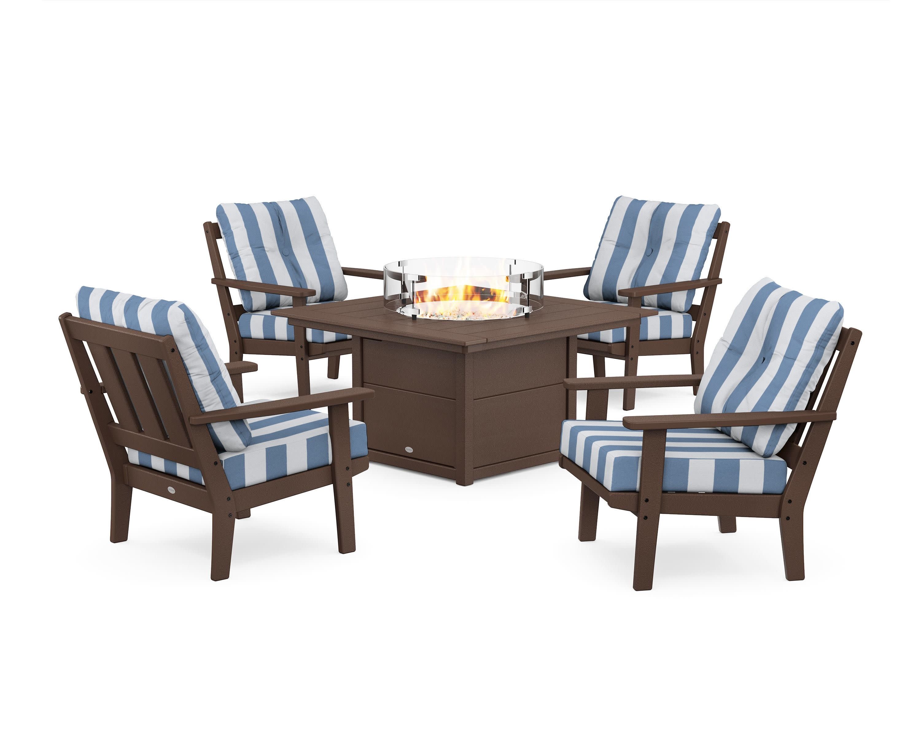 Oxford 5-Piece Deep Seating Set with Fire Pit Table - Image 167