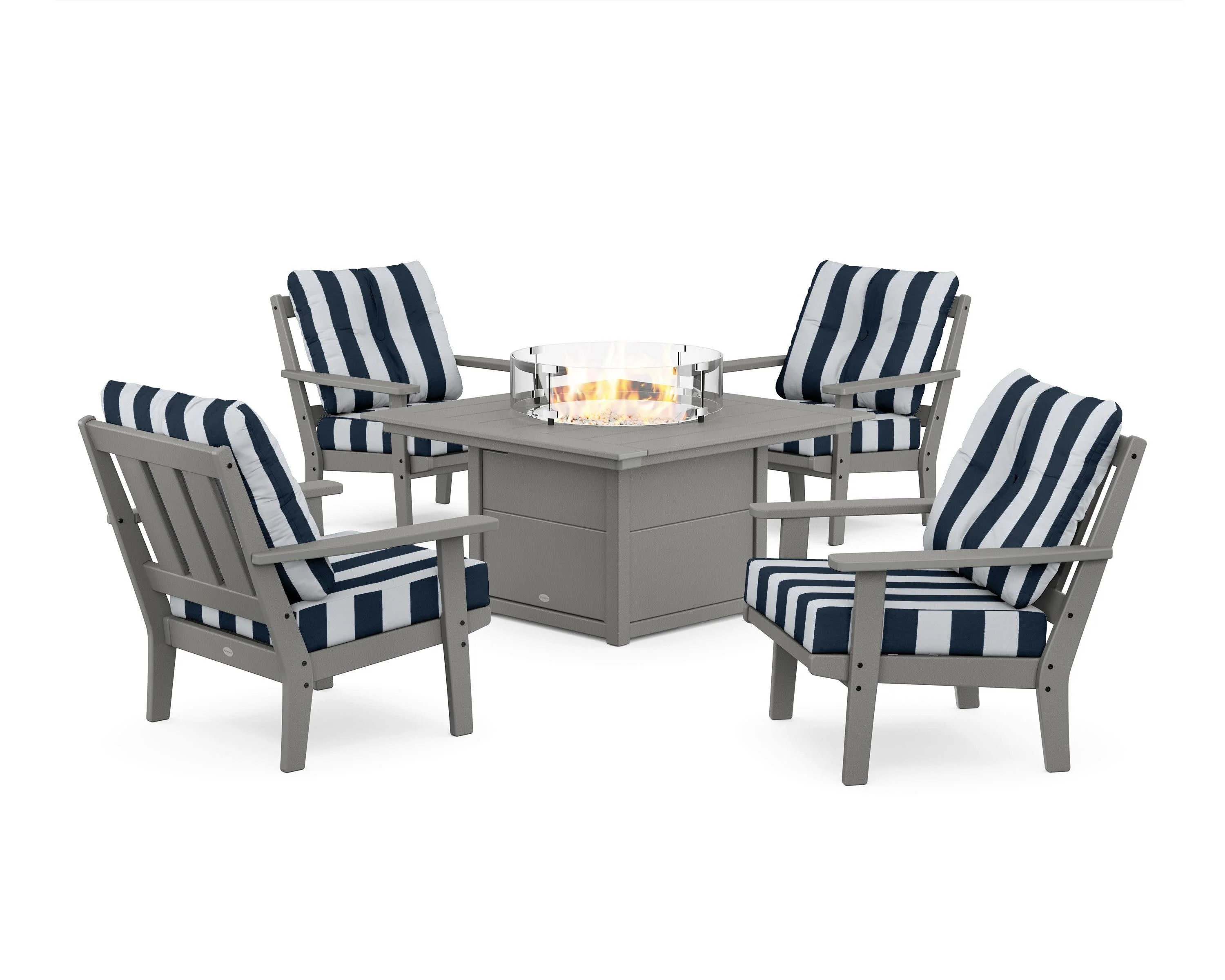 Oxford 5-Piece Deep Seating Set with Fire Pit Table - Image 176