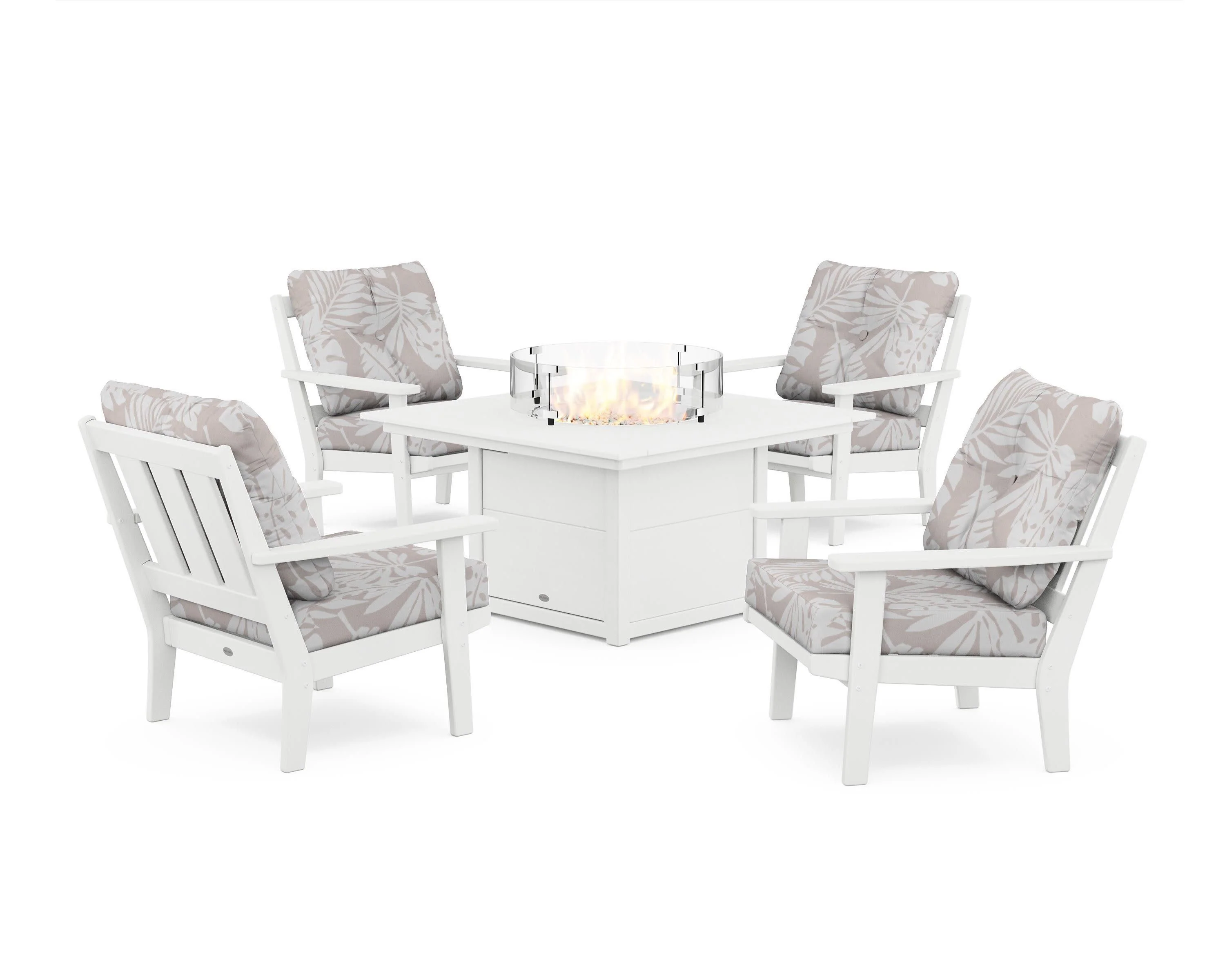 Oxford 5-Piece Deep Seating Set with Fire Pit Table - Image 186