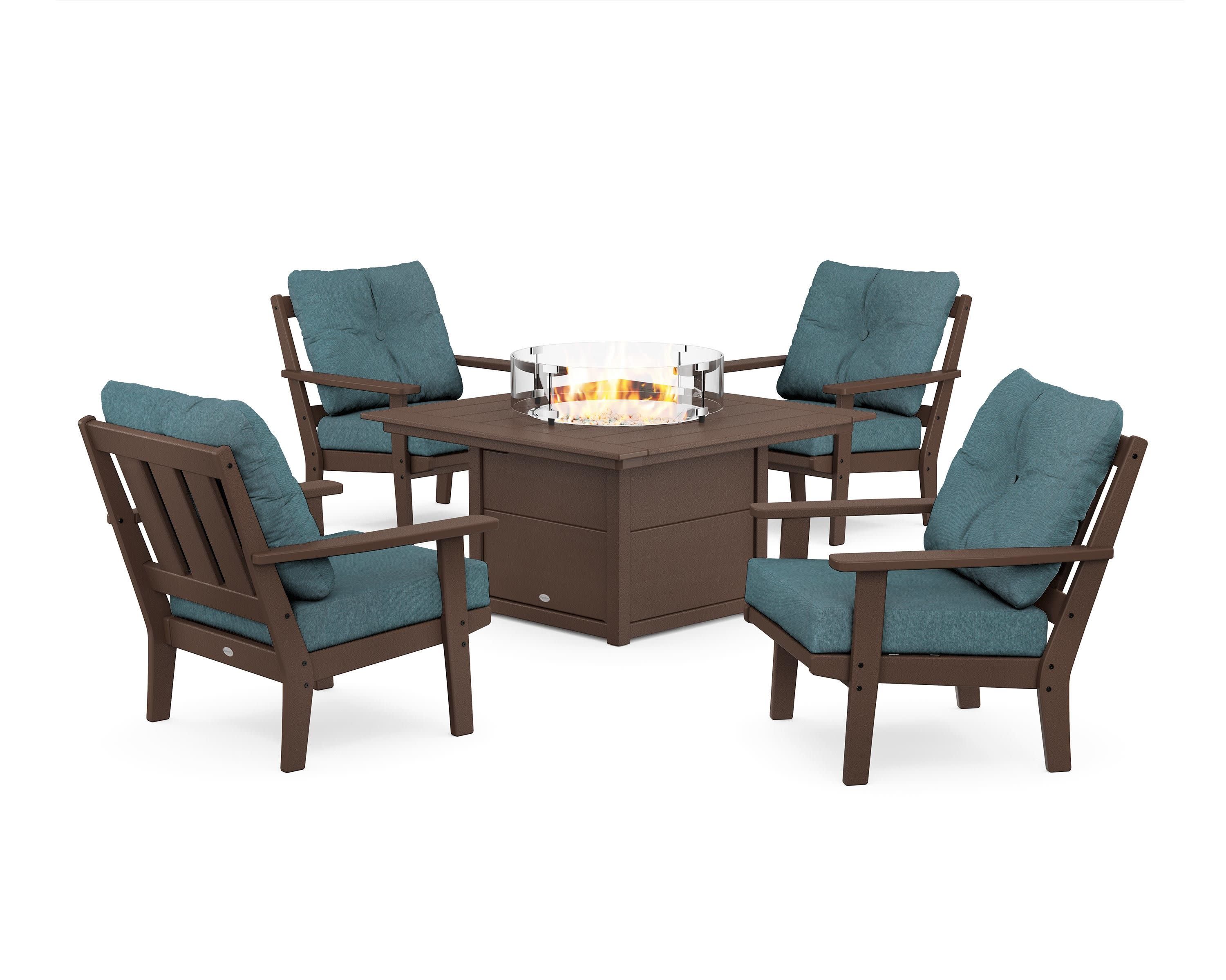 Oxford 5-Piece Deep Seating Set with Fire Pit Table - Image 197