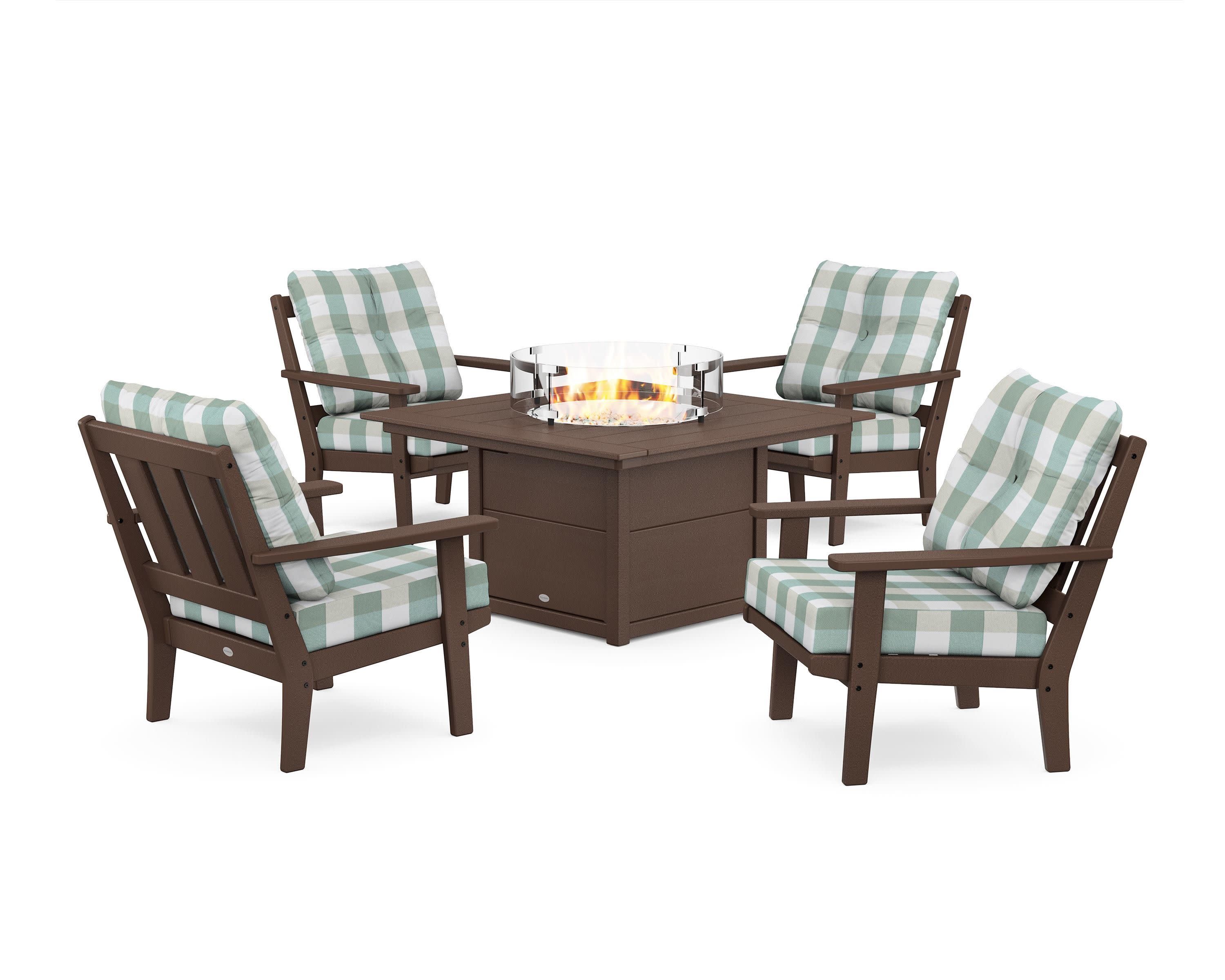 Oxford 5-Piece Deep Seating Set with Fire Pit Table - Image 208