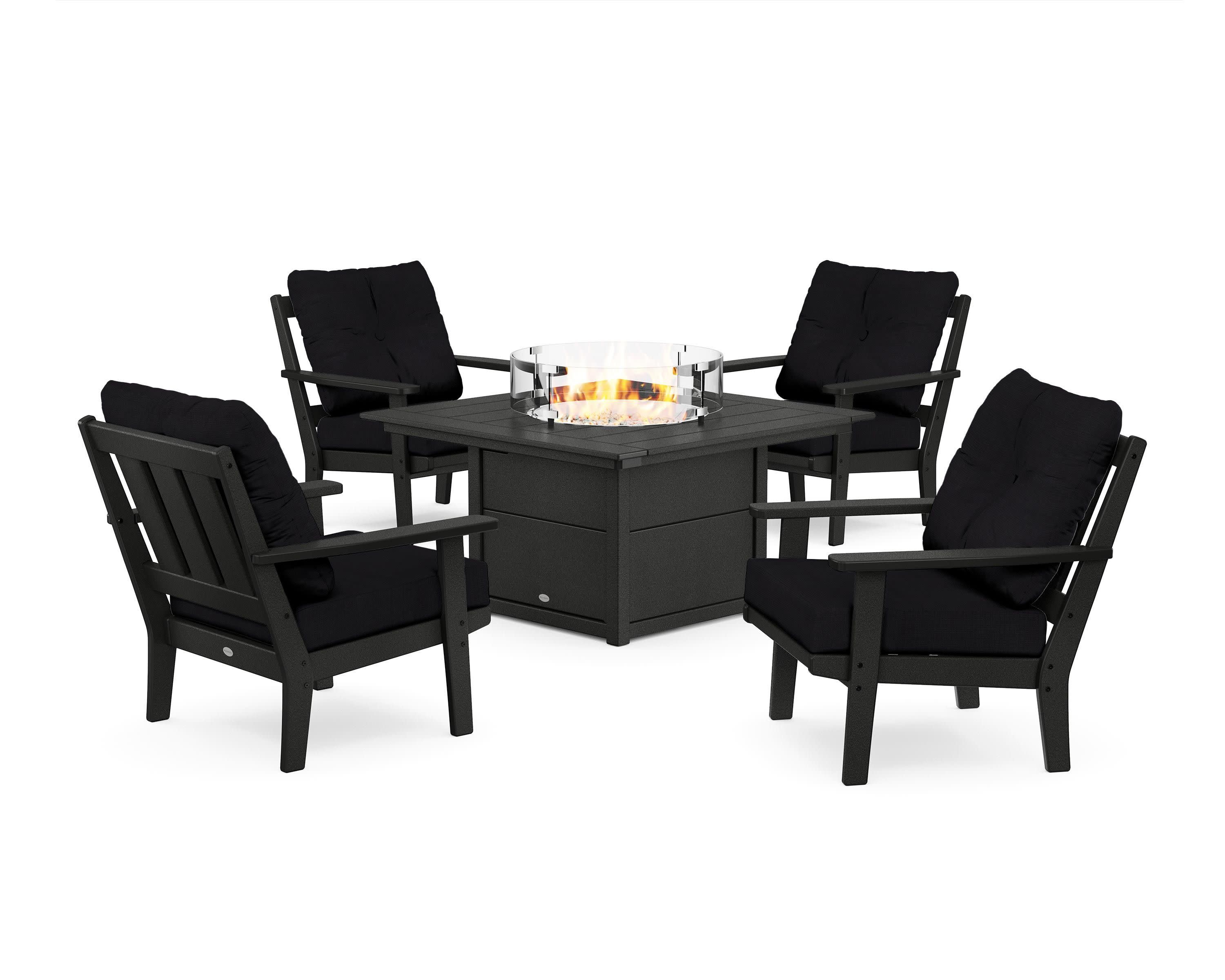 Oxford 5-Piece Deep Seating Set with Fire Pit Table - Image 66