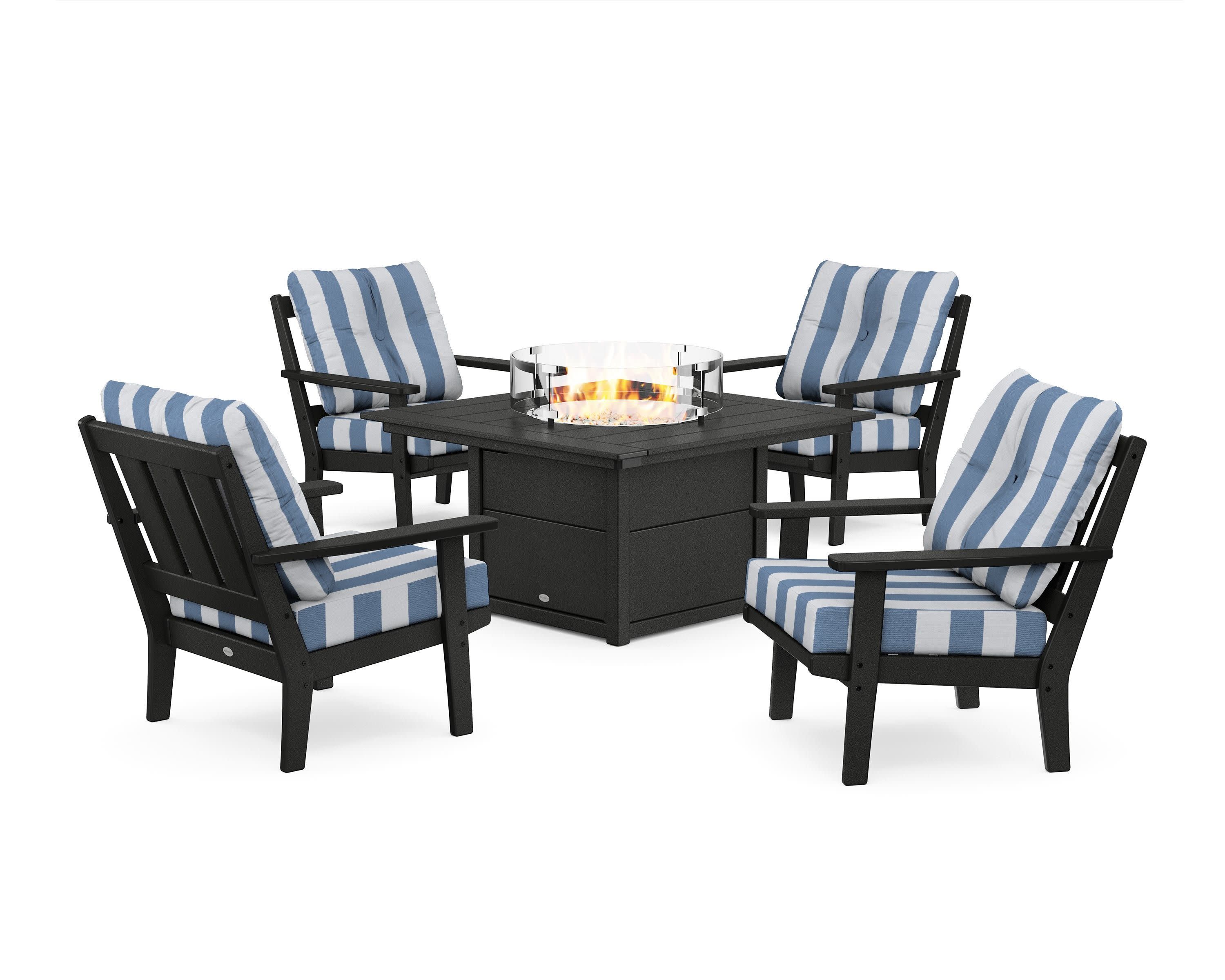 Oxford 5-Piece Deep Seating Set with Fire Pit Table - Image 72