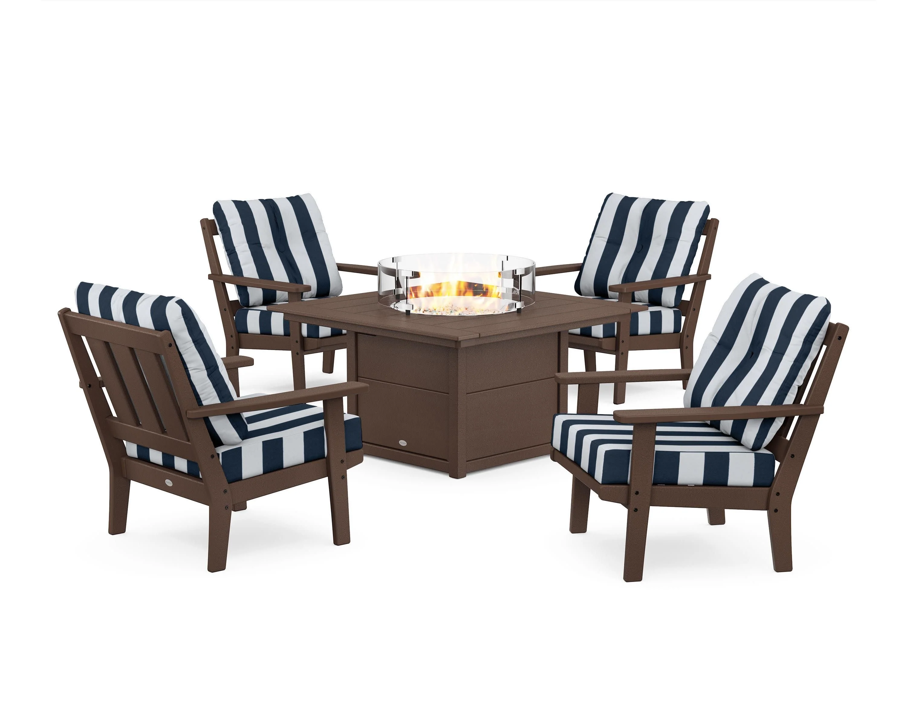 Oxford 5-Piece Deep Seating Set with Fire Pit Table - Image 75