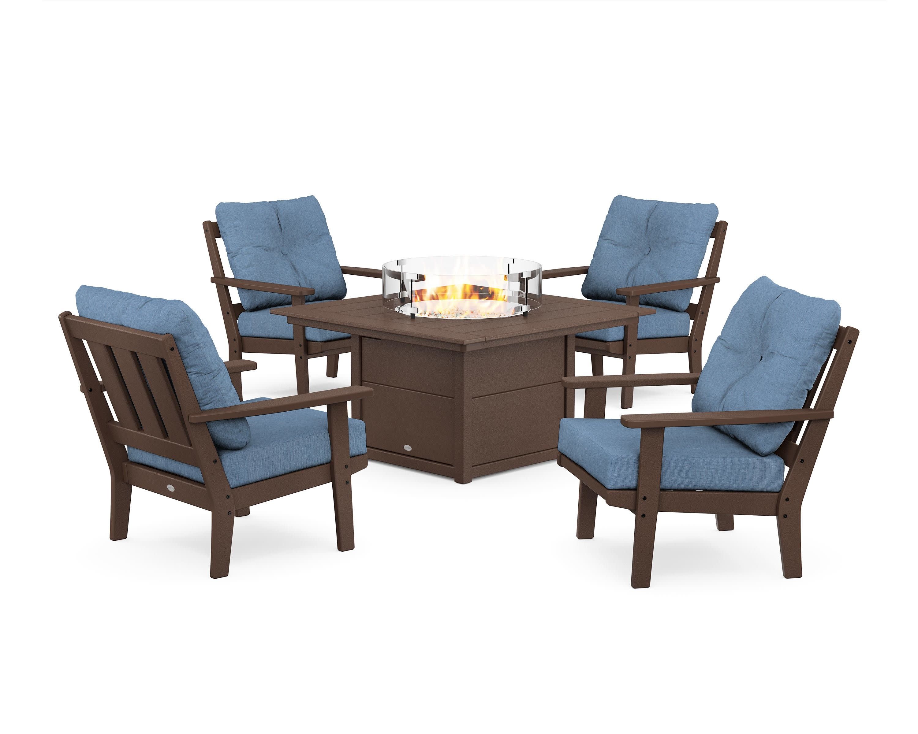 Oxford 5-Piece Deep Seating Set with Fire Pit Table - Image 83