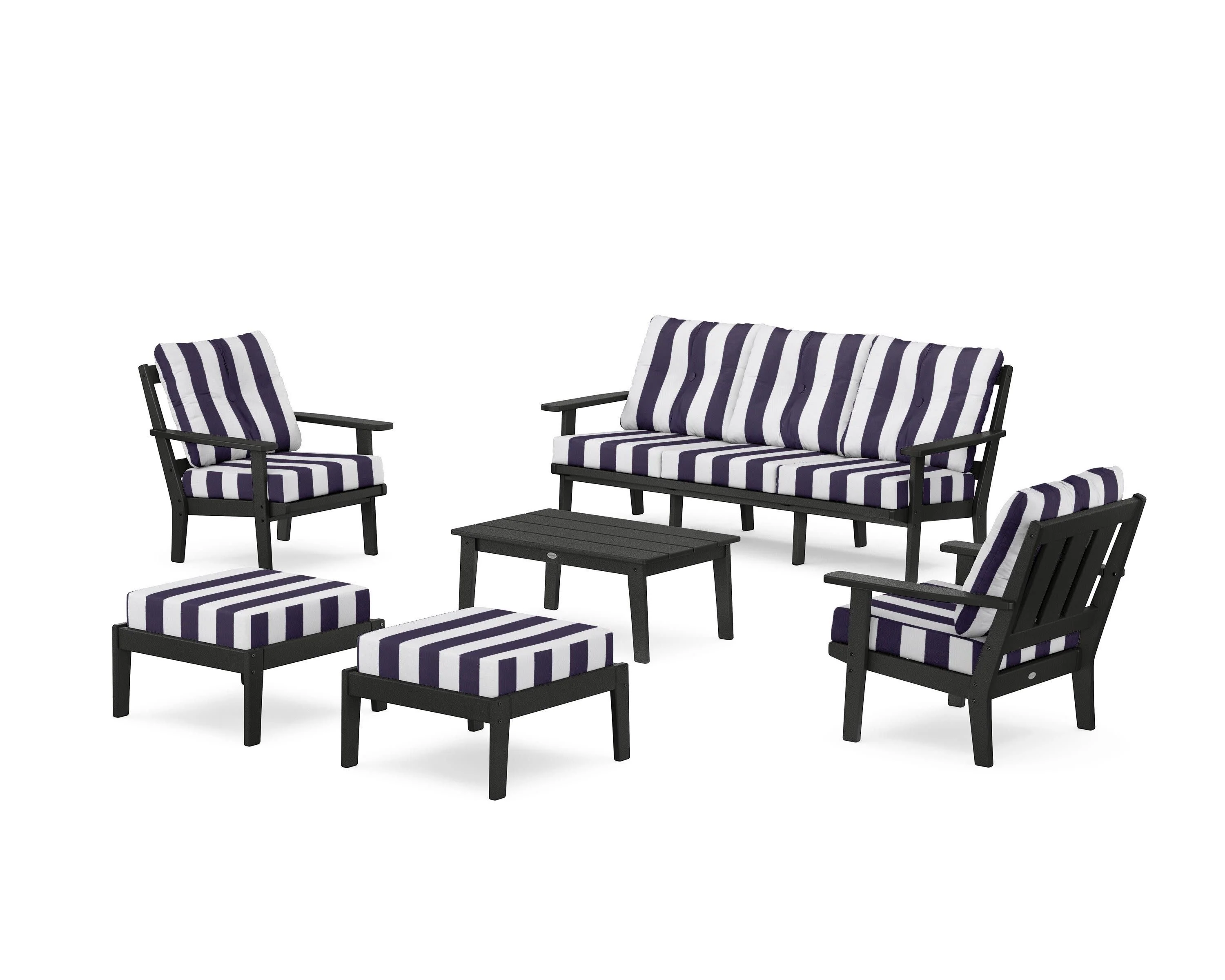 Oxford 6-Piece Lounge Sofa Set - Image 10