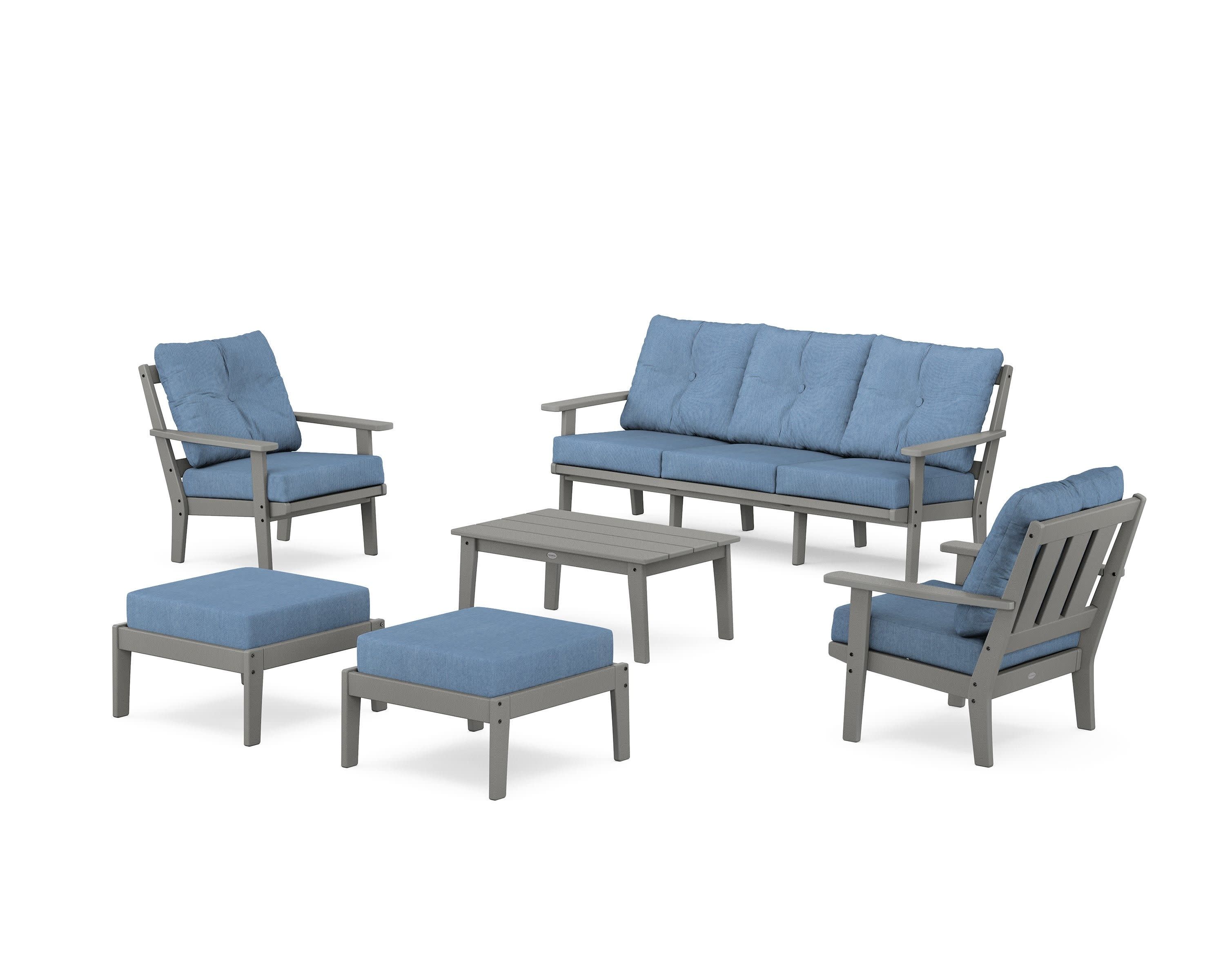 Oxford 6-Piece Lounge Sofa Set - Image 140
