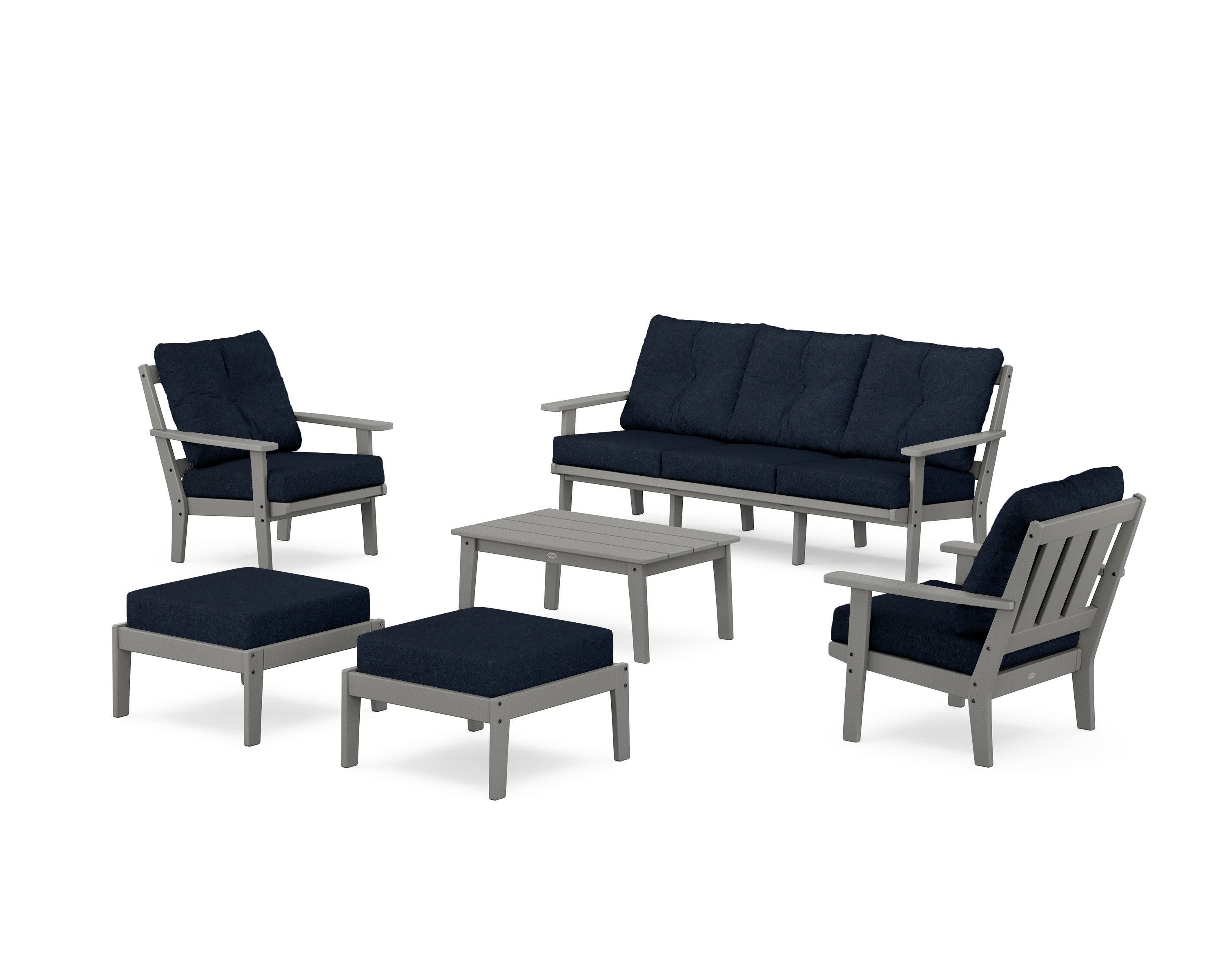 Oxford 6-Piece Lounge Sofa Set - Image 167