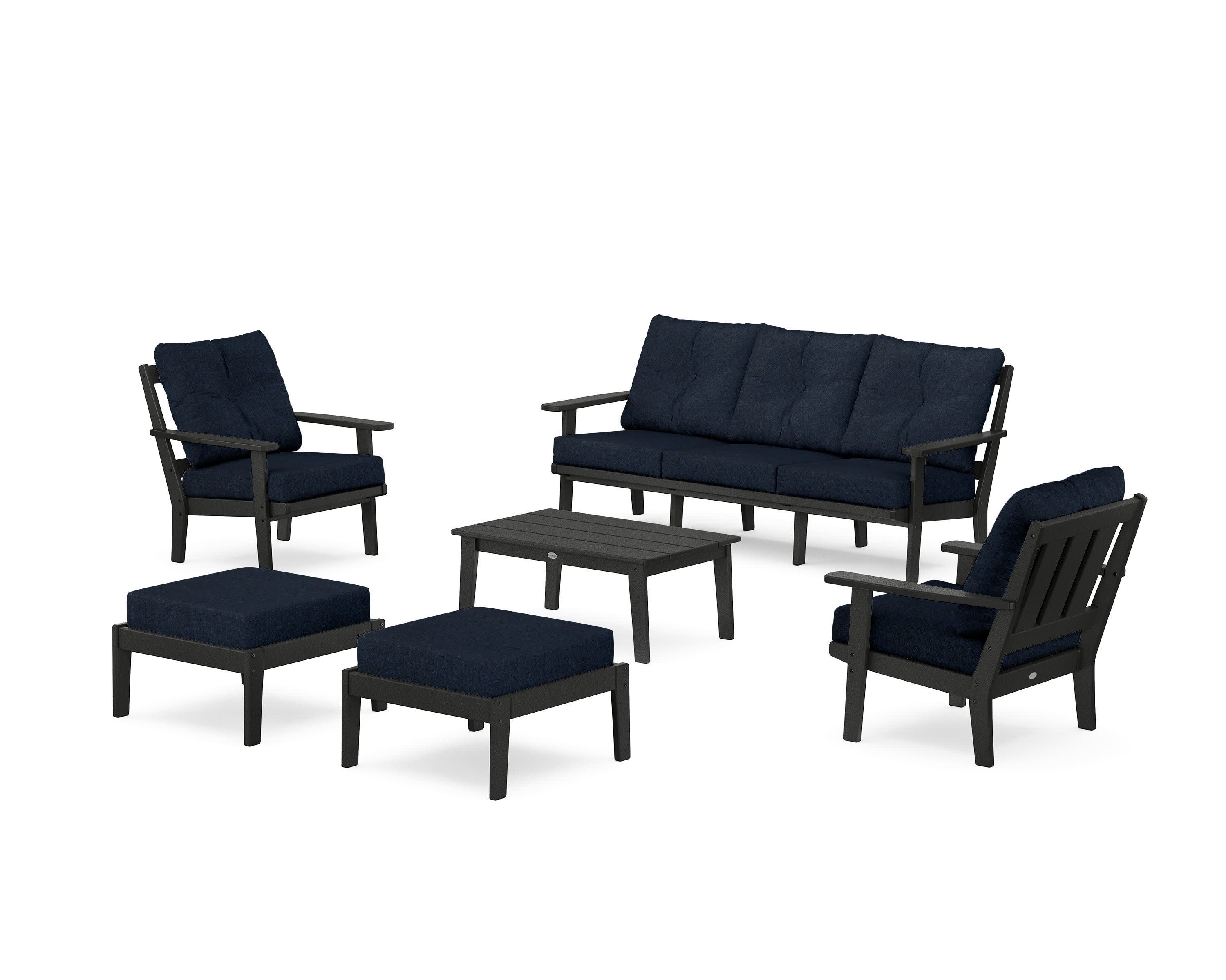 Oxford 6-Piece Lounge Sofa Set - Image 23