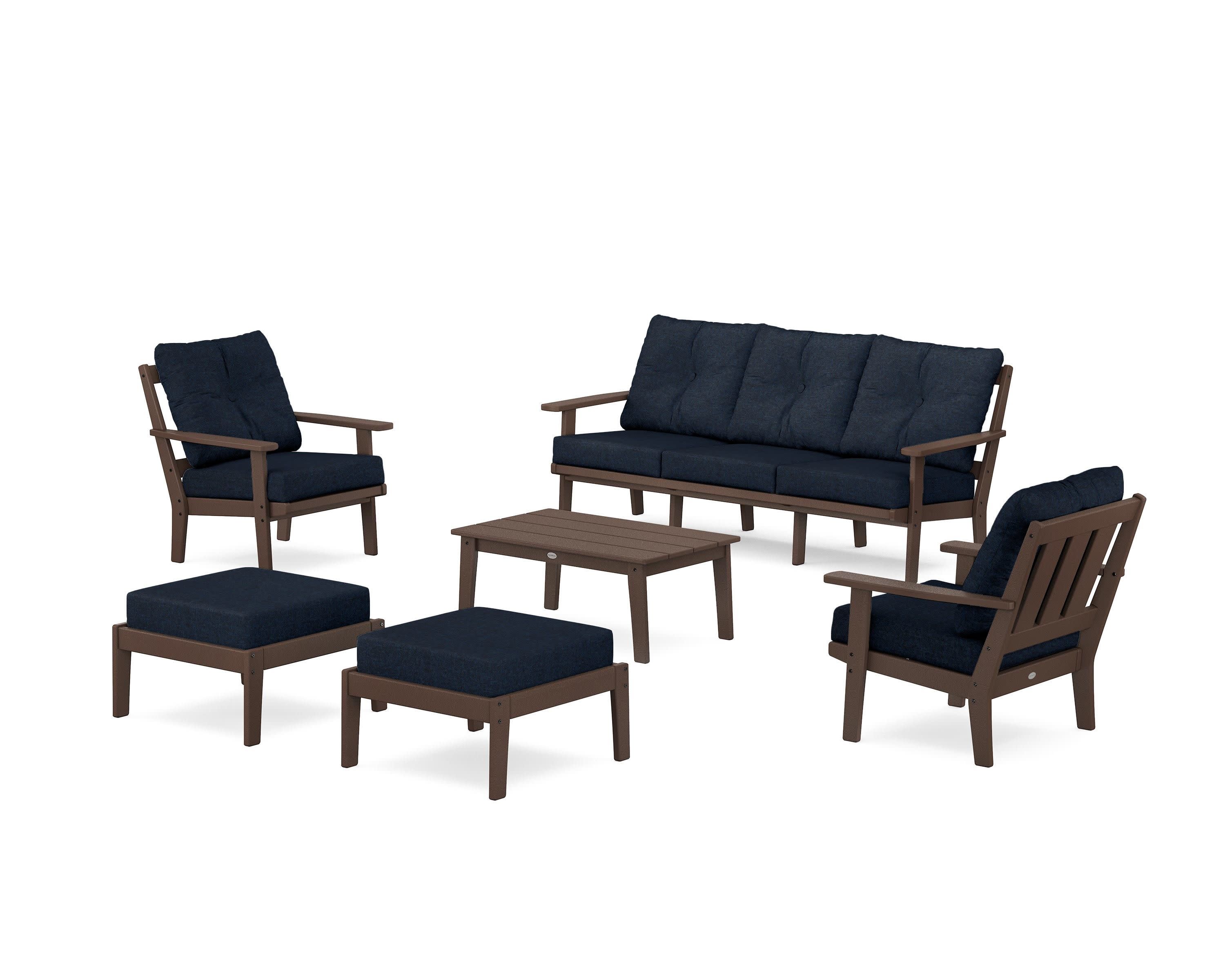Oxford 6-Piece Lounge Sofa Set - Image 29
