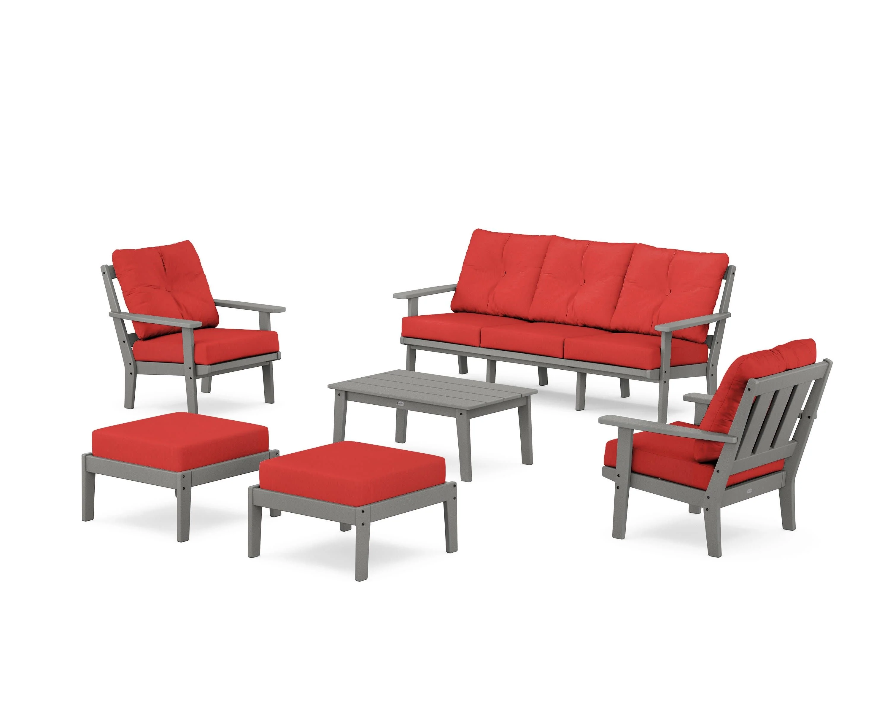 Oxford 6-Piece Lounge Sofa Set - Image 34