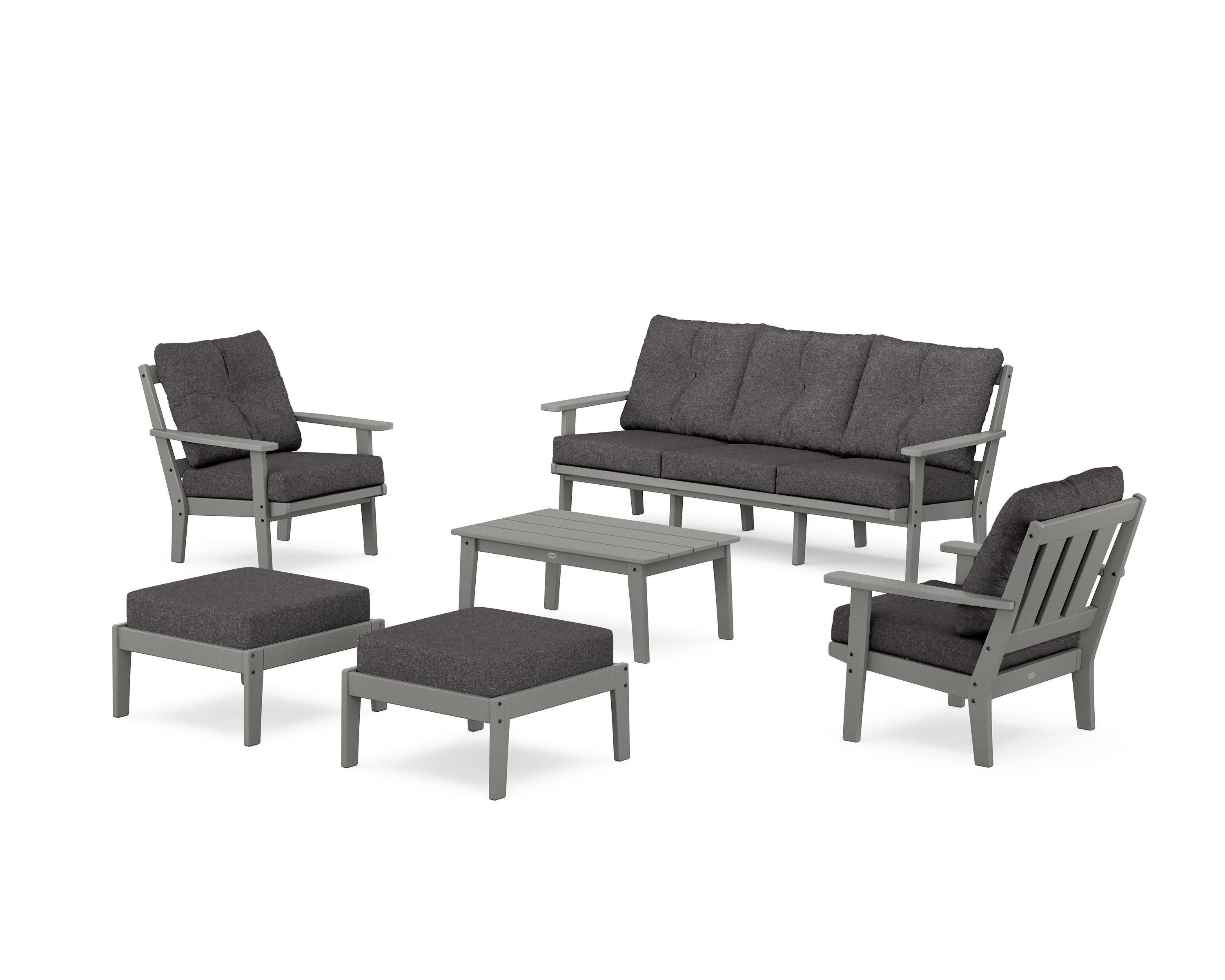 Oxford 6-Piece Lounge Sofa Set - Image 38